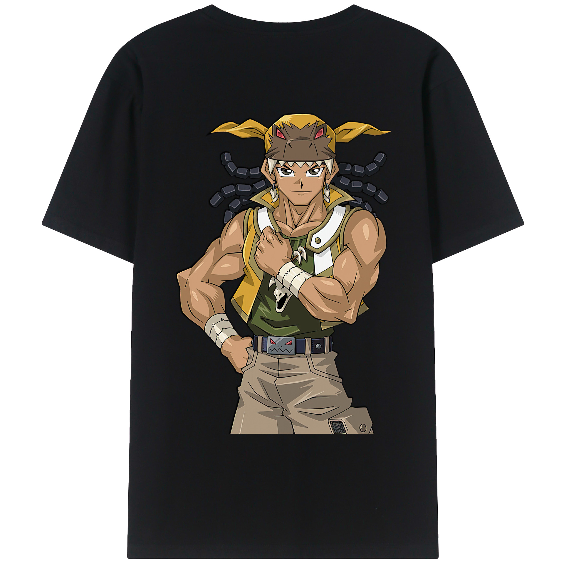 （画像用） 遊☆戯☆王 Yu-Gi-Oh! レディース半袖Tシャツ(バックプリント)