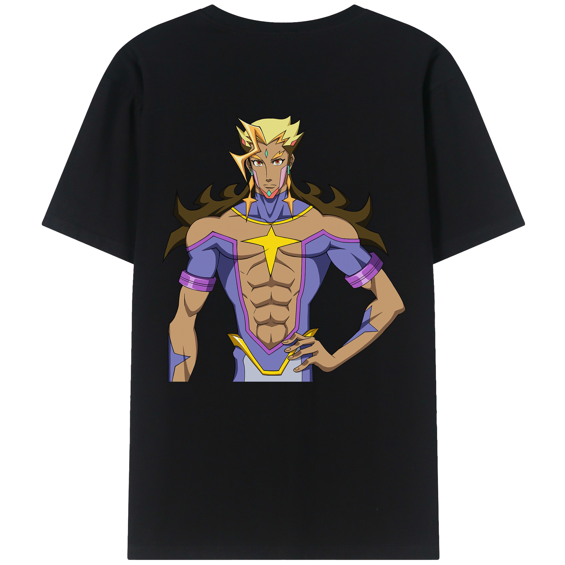 （画像用） 遊☆戯☆王 Yu-Gi-Oh! レディース半袖Tシャツ(バックプリント)