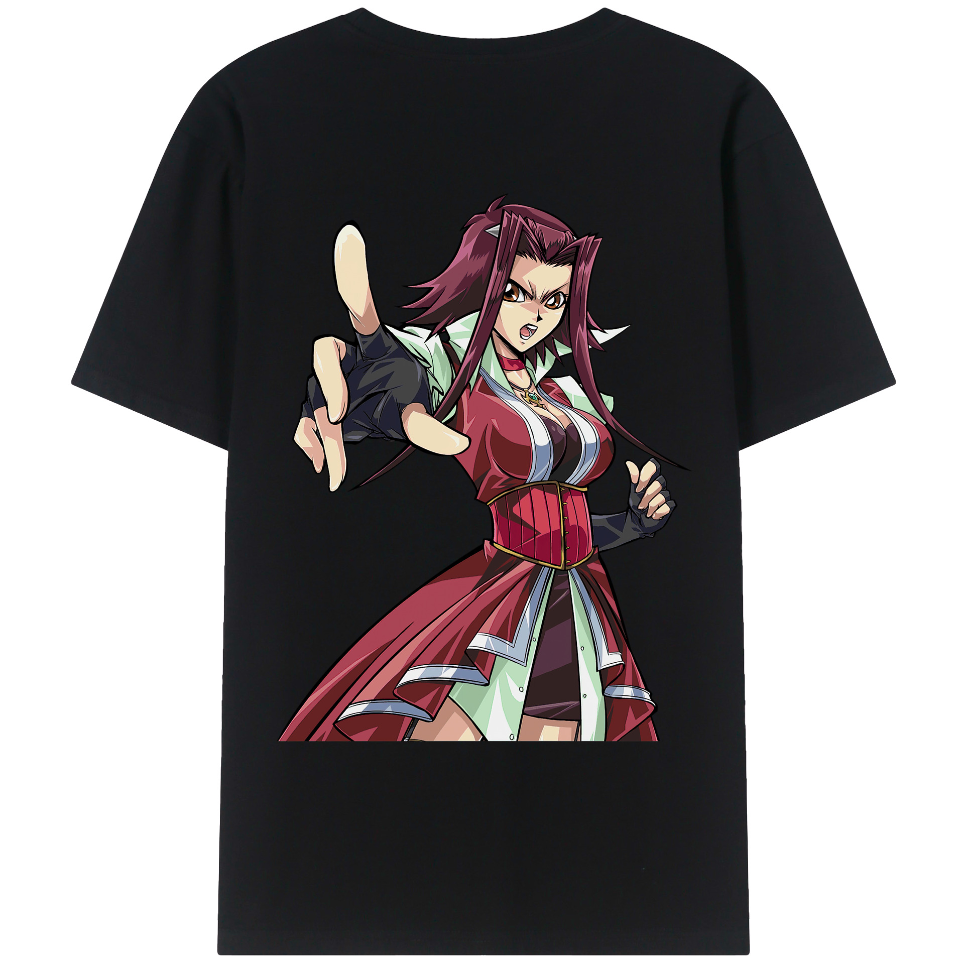 （画像用） 遊☆戯☆王 Yu-Gi-Oh! レディース半袖Tシャツ(バックプリント)