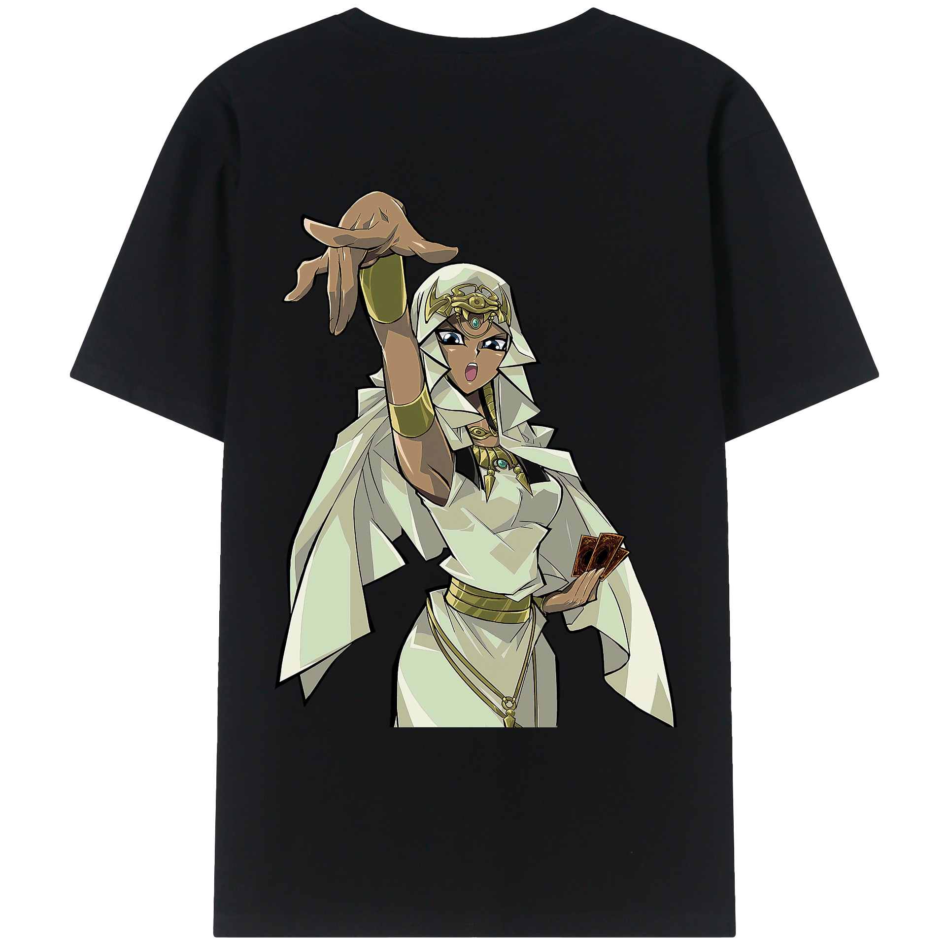 （画像用） 遊☆戯☆王 Yu-Gi-Oh! レディース半袖Tシャツ(バックプリント)