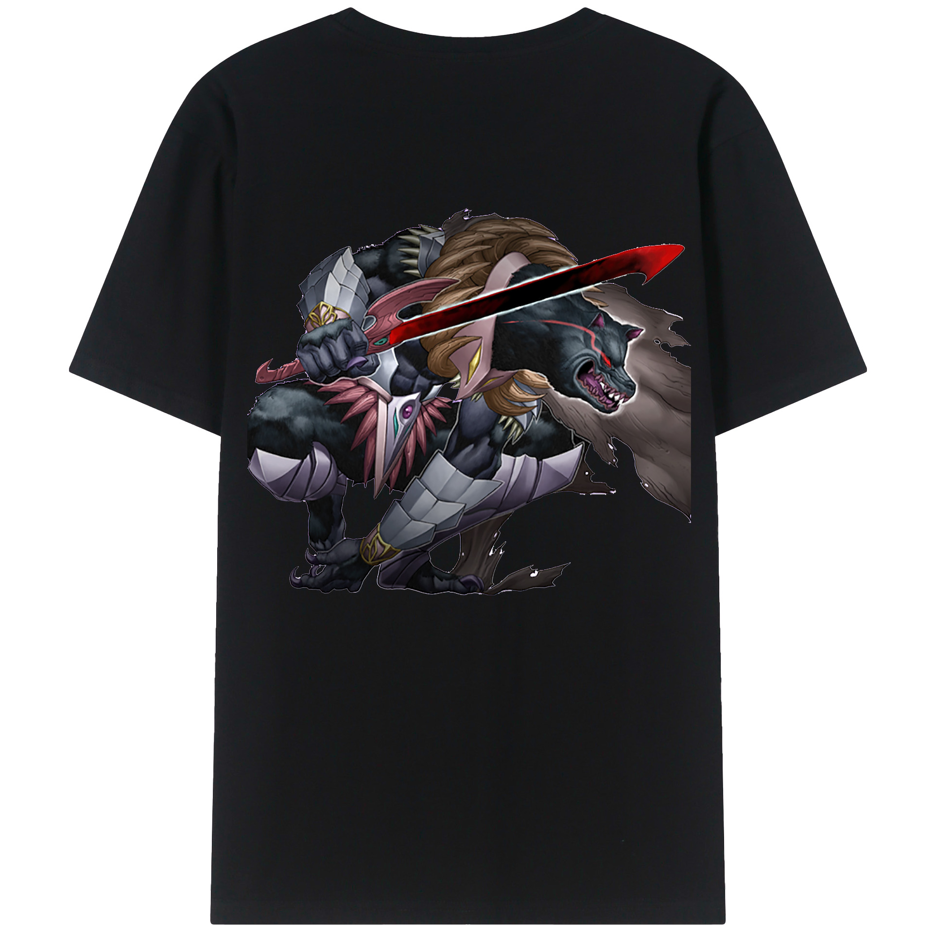 （画像用） 遊☆戯☆王 Yu-Gi-Oh! レディース半袖Tシャツ(バックプリント)