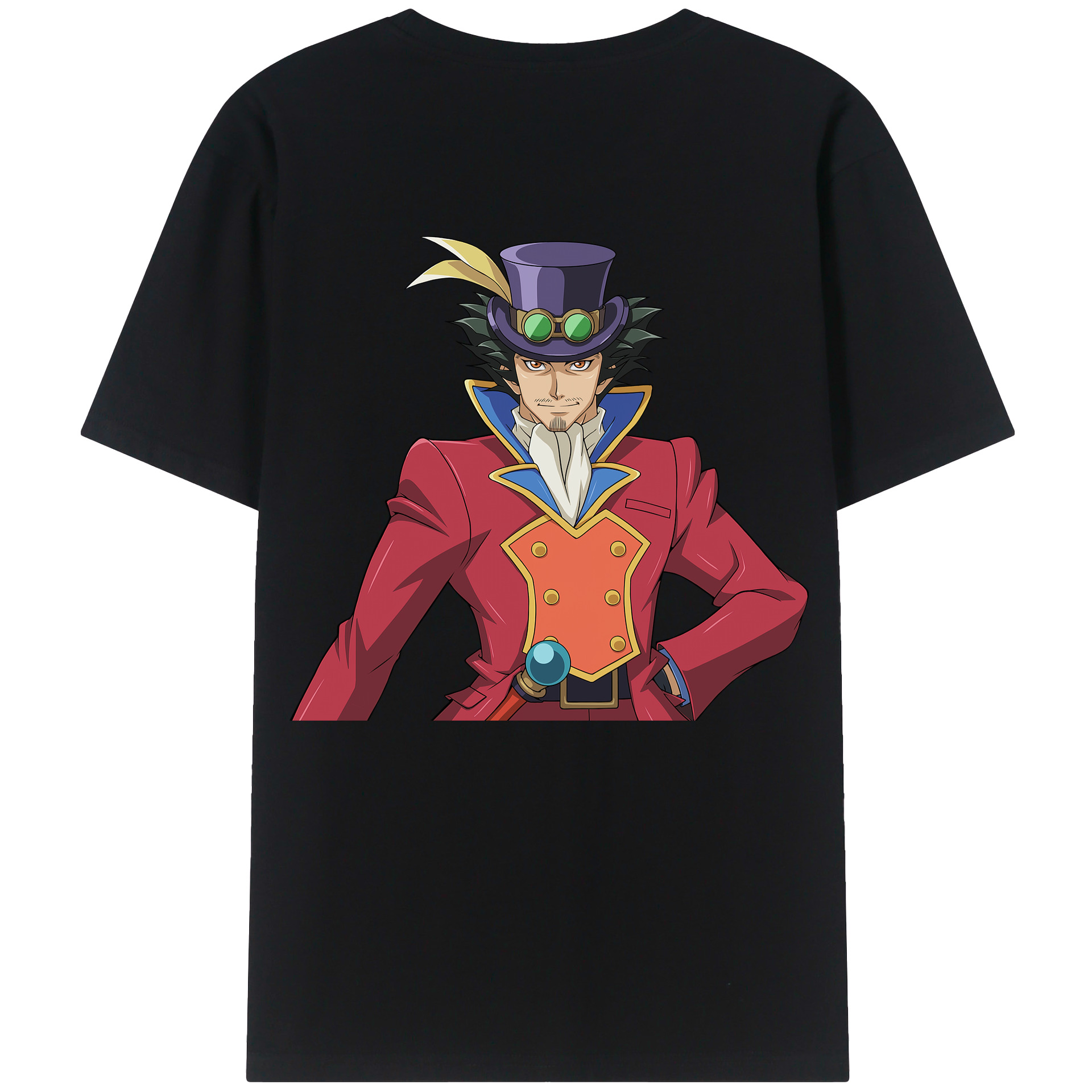 （画像用） 遊☆戯☆王 Yu-Gi-Oh! レディース半袖Tシャツ(バックプリント)