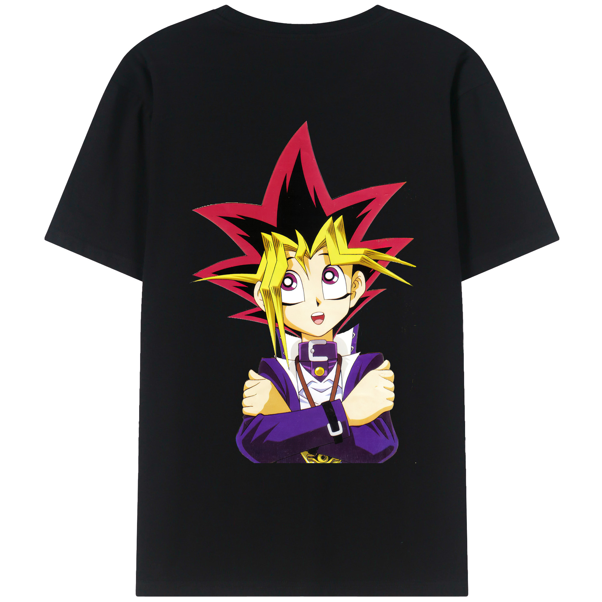 （画像用） 遊☆戯☆王 Yu-Gi-Oh! レディース半袖Tシャツ(バックプリント)