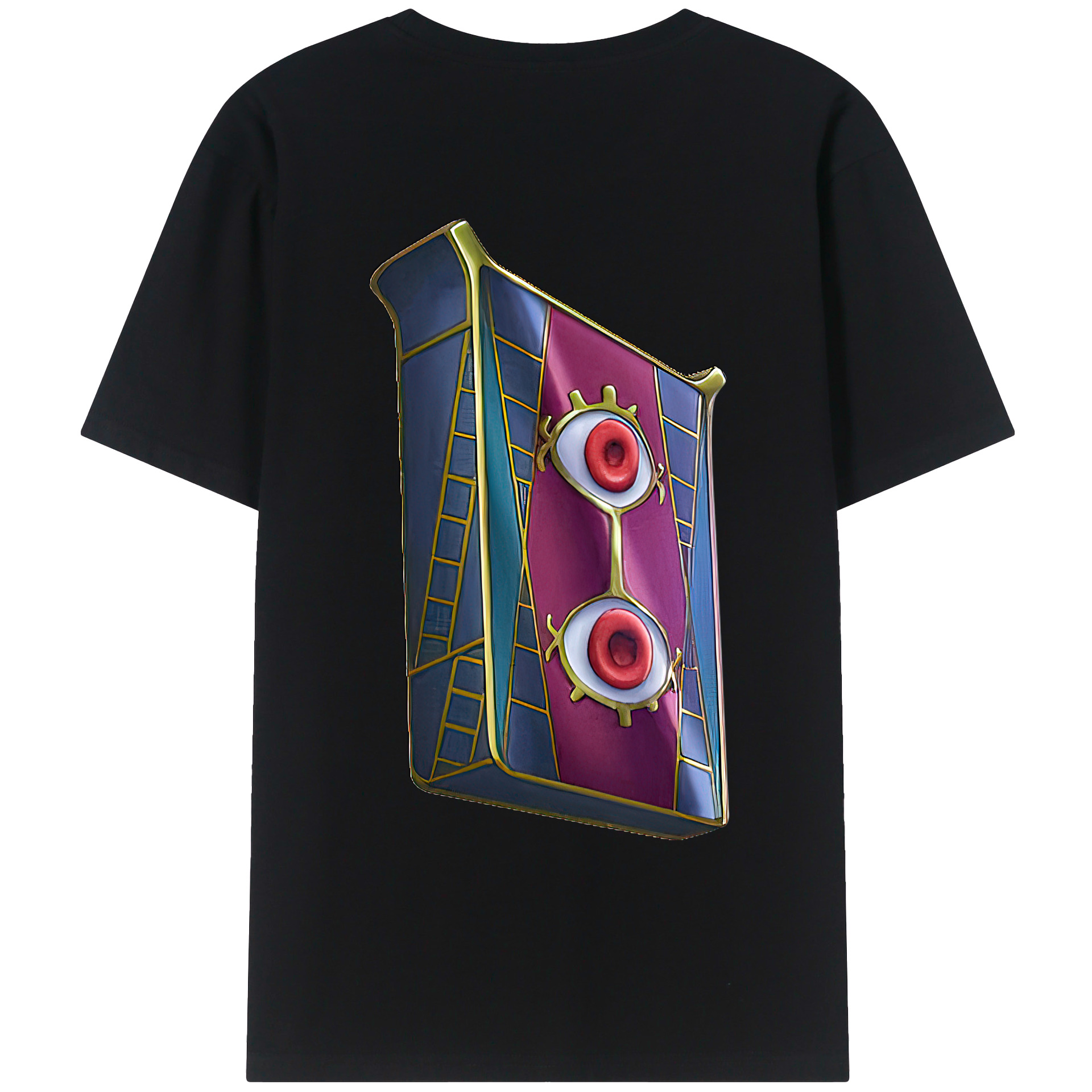 （画像用） 遊☆戯☆王 Yu-Gi-Oh! レディース半袖Tシャツ(バックプリント)