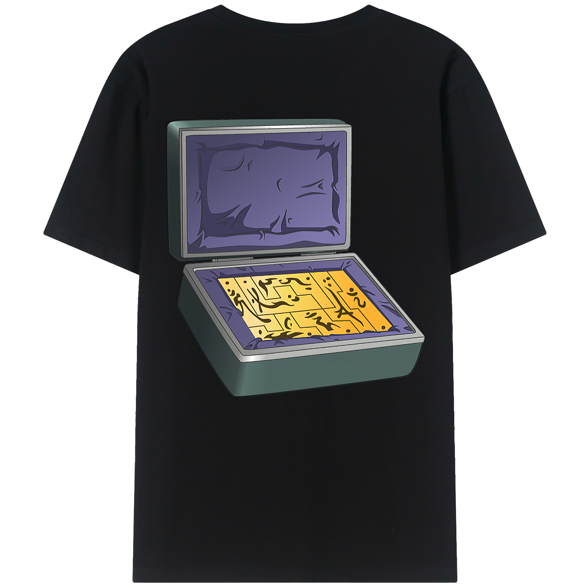 （画像用） 遊☆戯☆王 Yu-Gi-Oh! レディース半袖Tシャツ(バックプリント)