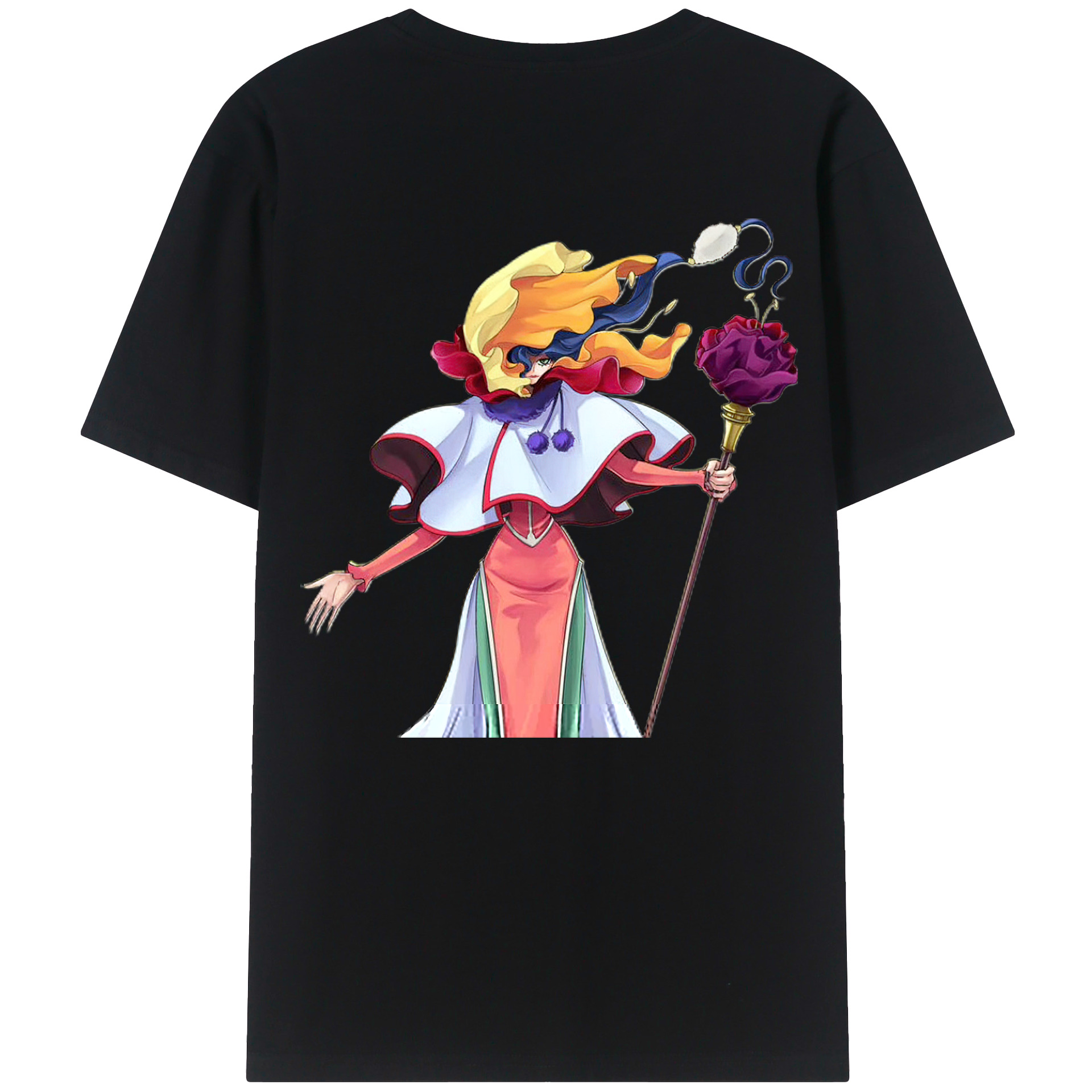 （画像用） 遊☆戯☆王 Yu-Gi-Oh! レディース半袖Tシャツ(バックプリント)