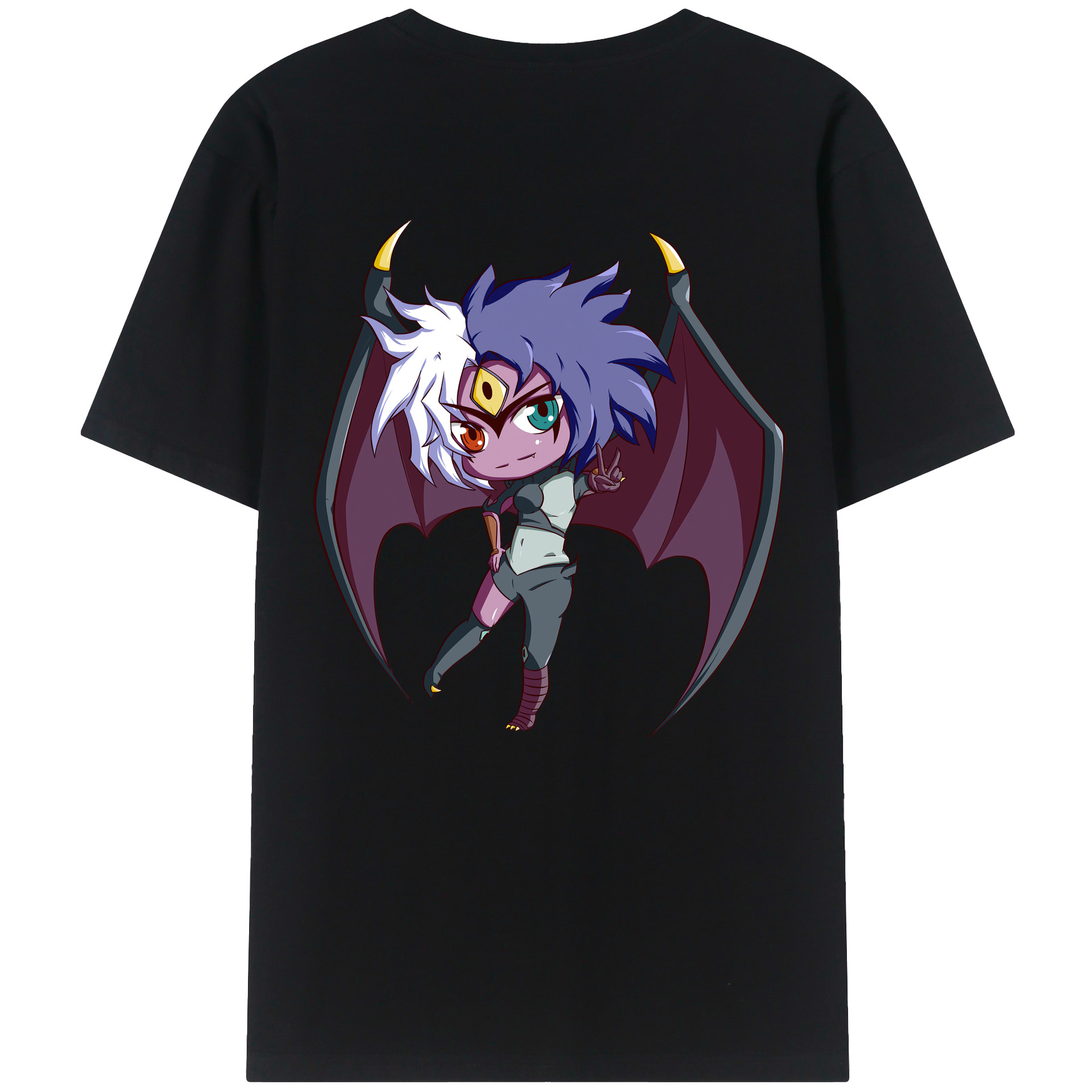 （画像用） 遊☆戯☆王 Yu-Gi-Oh! レディース半袖Tシャツ(バックプリント)
