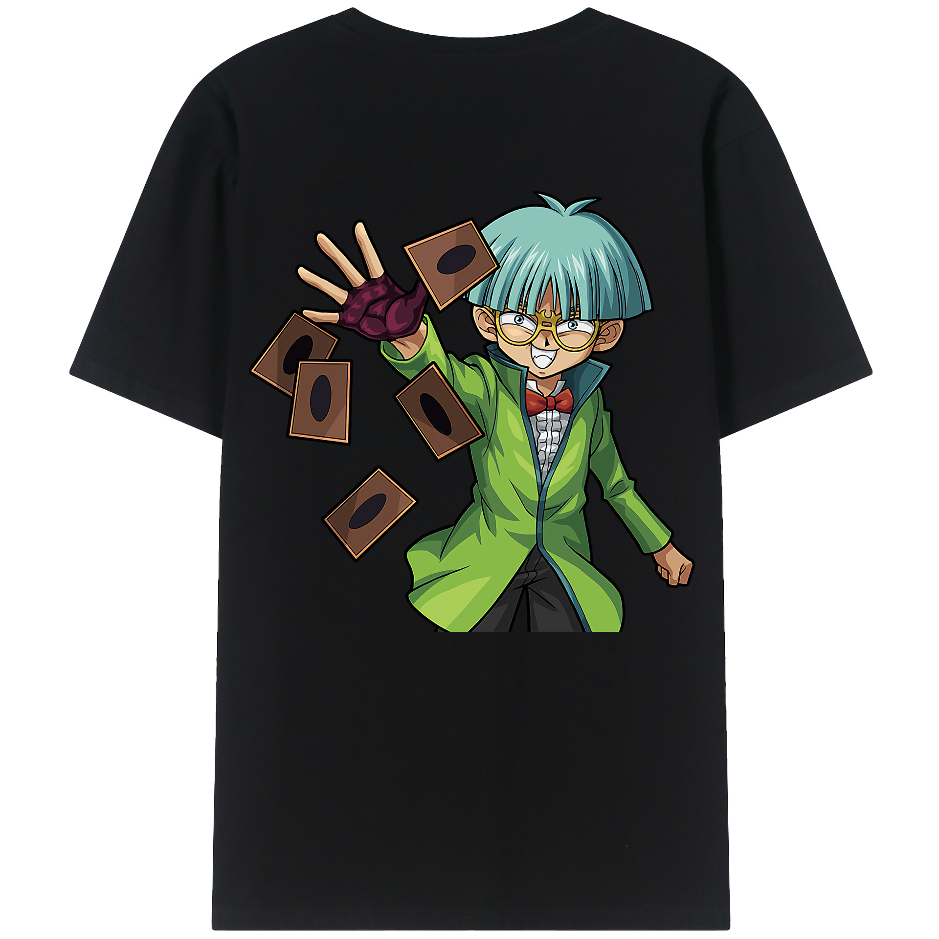 （画像用） 遊☆戯☆王 Yu-Gi-Oh! レディース半袖Tシャツ(バックプリント)
