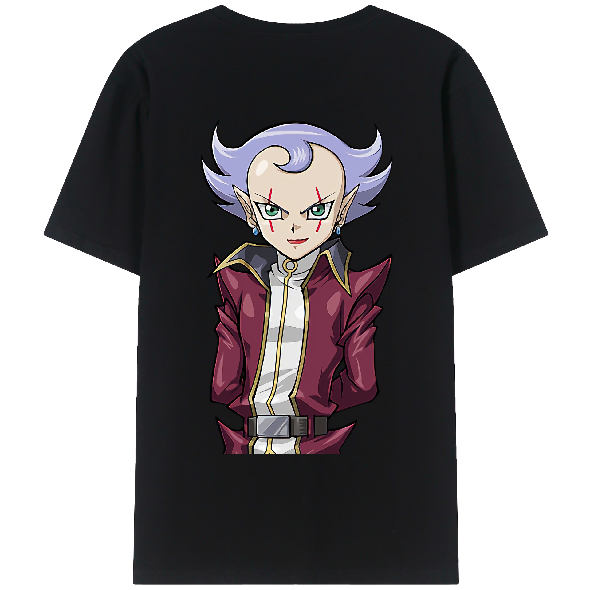 （画像用） 遊☆戯☆王 Yu-Gi-Oh! レディース半袖Tシャツ(バックプリント)