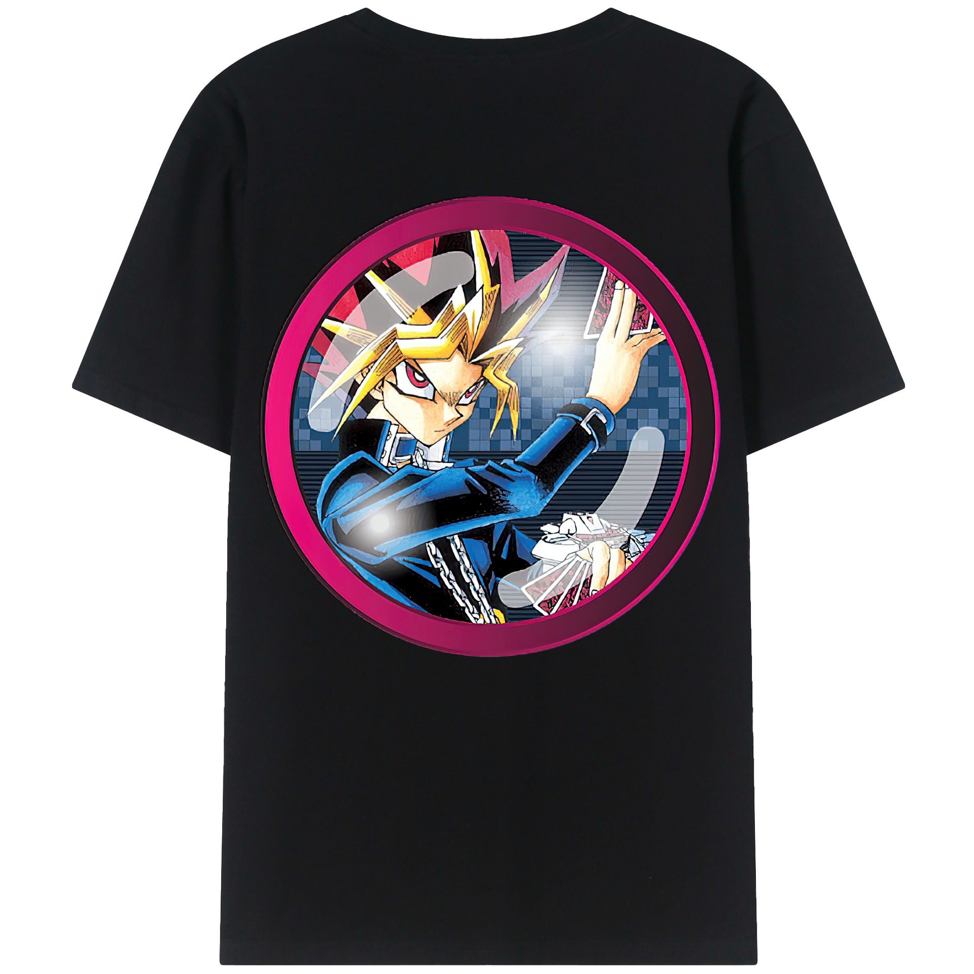 （画像用） 遊☆戯☆王 Yu-Gi-Oh! レディース半袖Tシャツ(バックプリント)