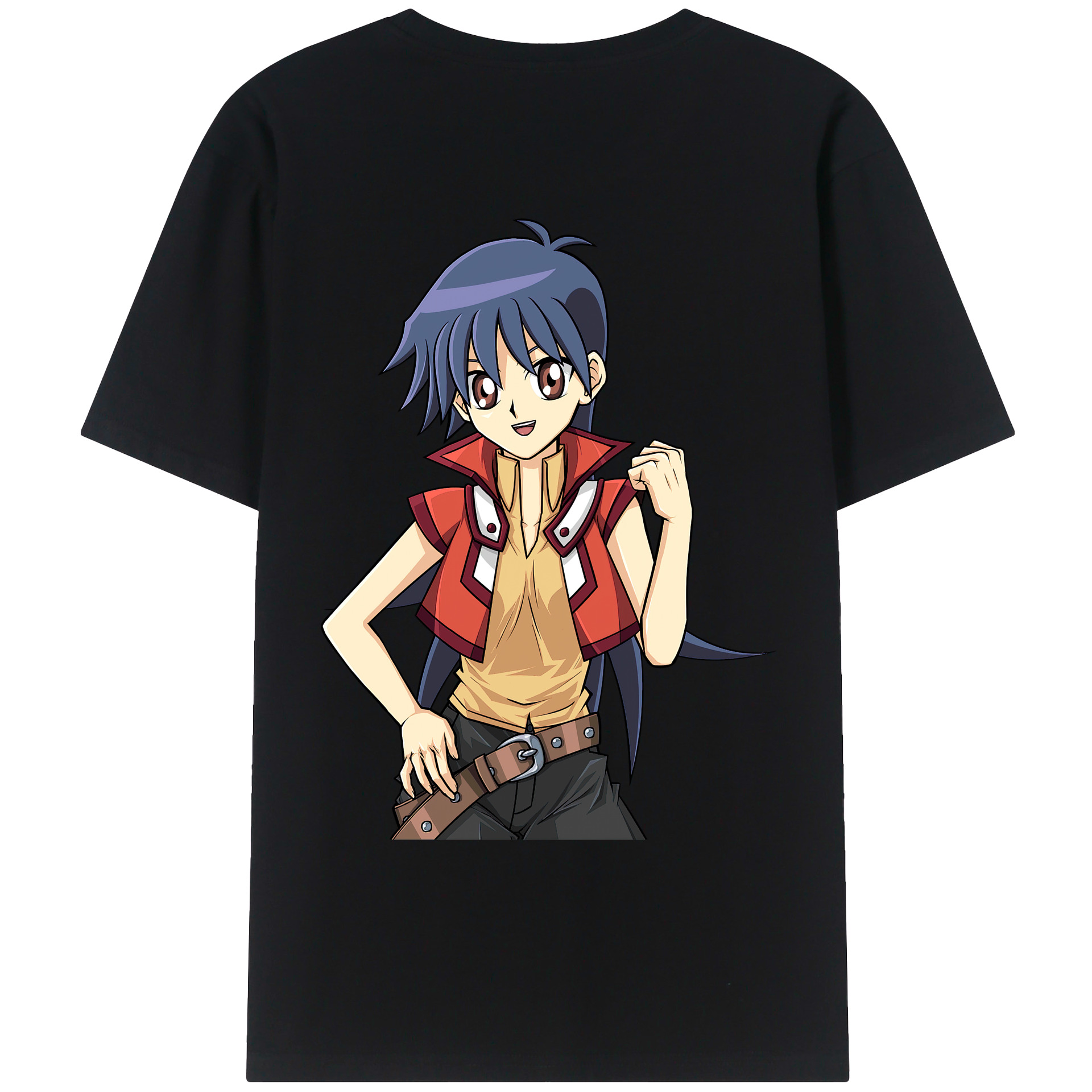 遊☆戯☆王 Yu-Gi-Oh! レディース半袖Tシャツ(バックプリント)
