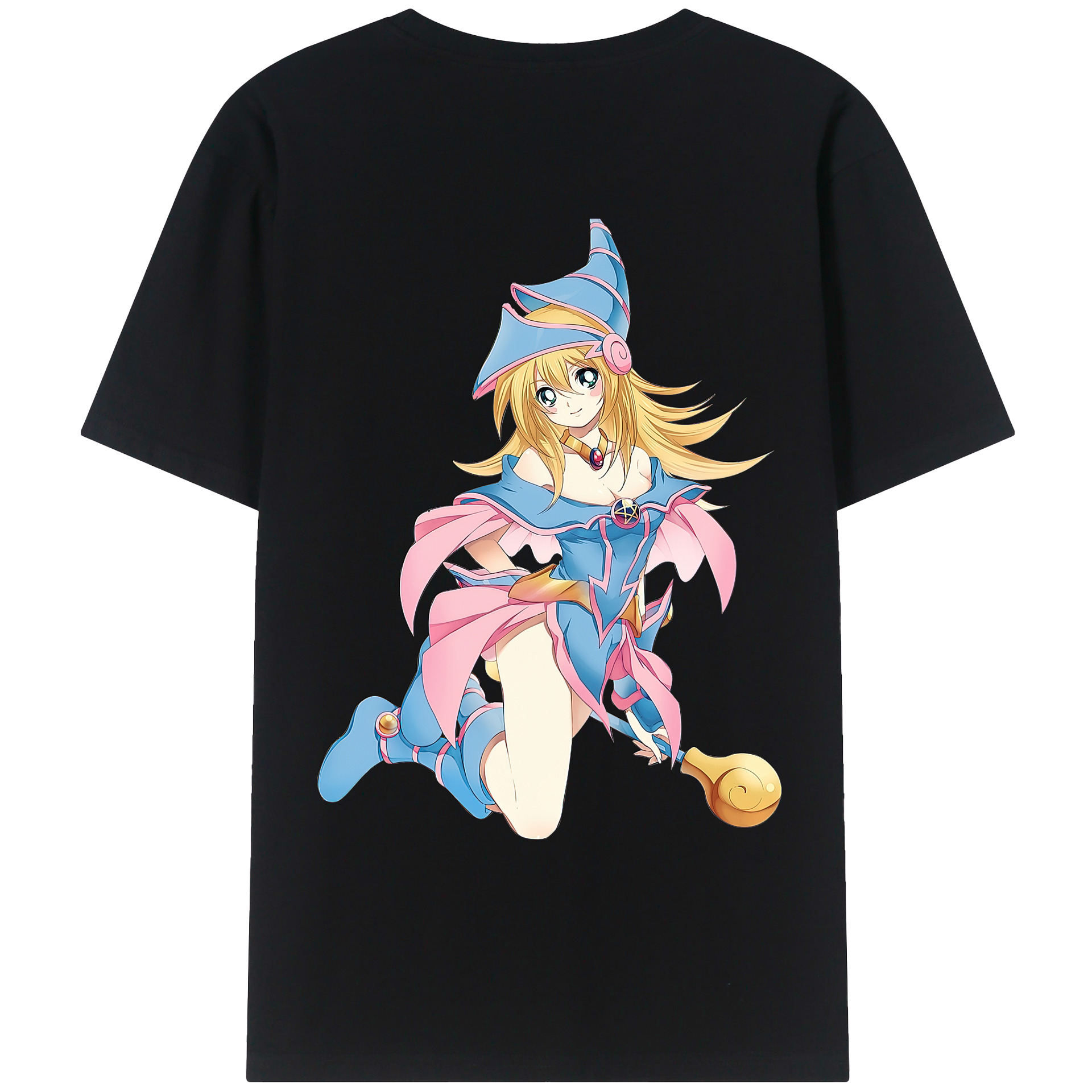 遊☆戯☆王 Yu-Gi-Oh! レディース半袖Tシャツ(バックプリント)