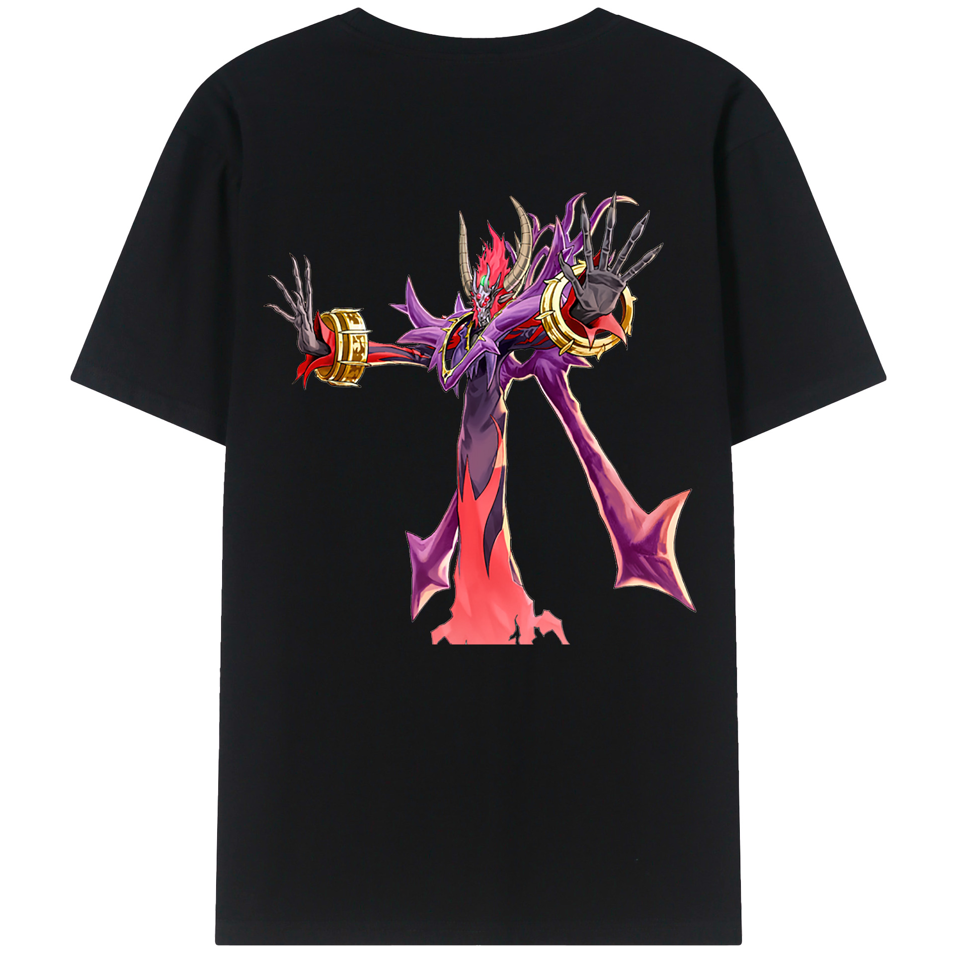 （画像用） 遊☆戯☆王 Yu-Gi-Oh! レディース半袖Tシャツ(バックプリント)