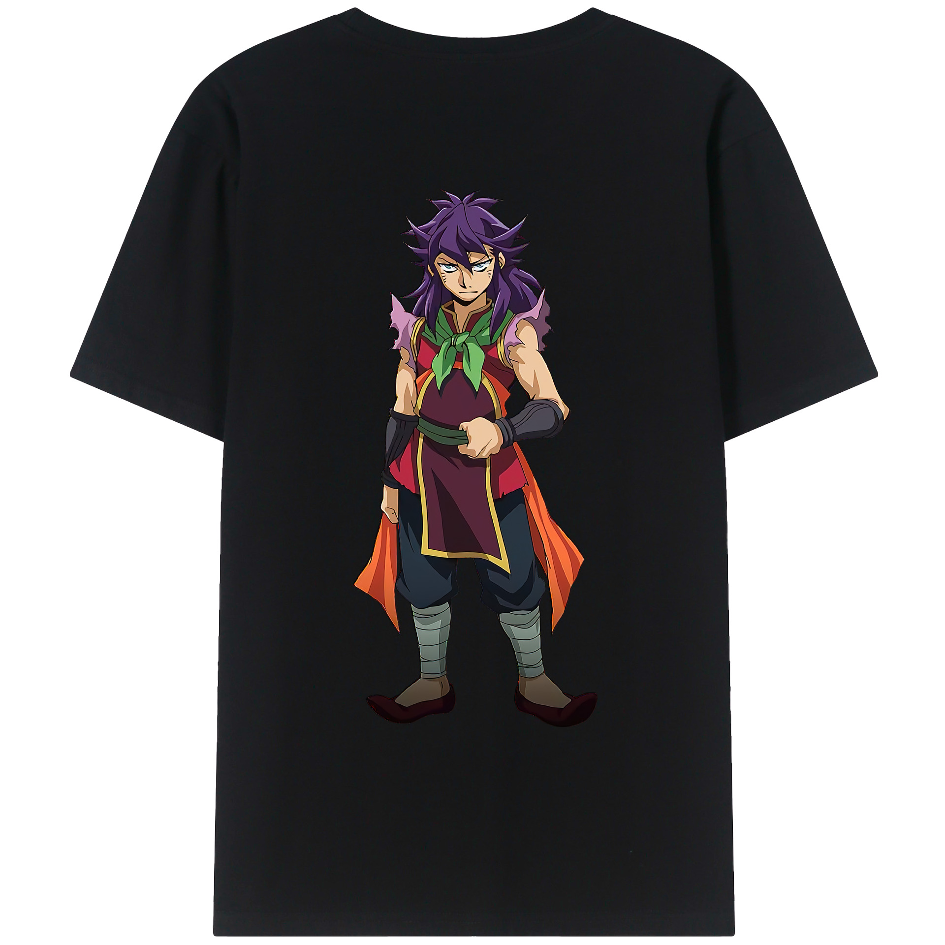 （画像用） 遊☆戯☆王 Yu-Gi-Oh! レディース半袖Tシャツ(バックプリント)