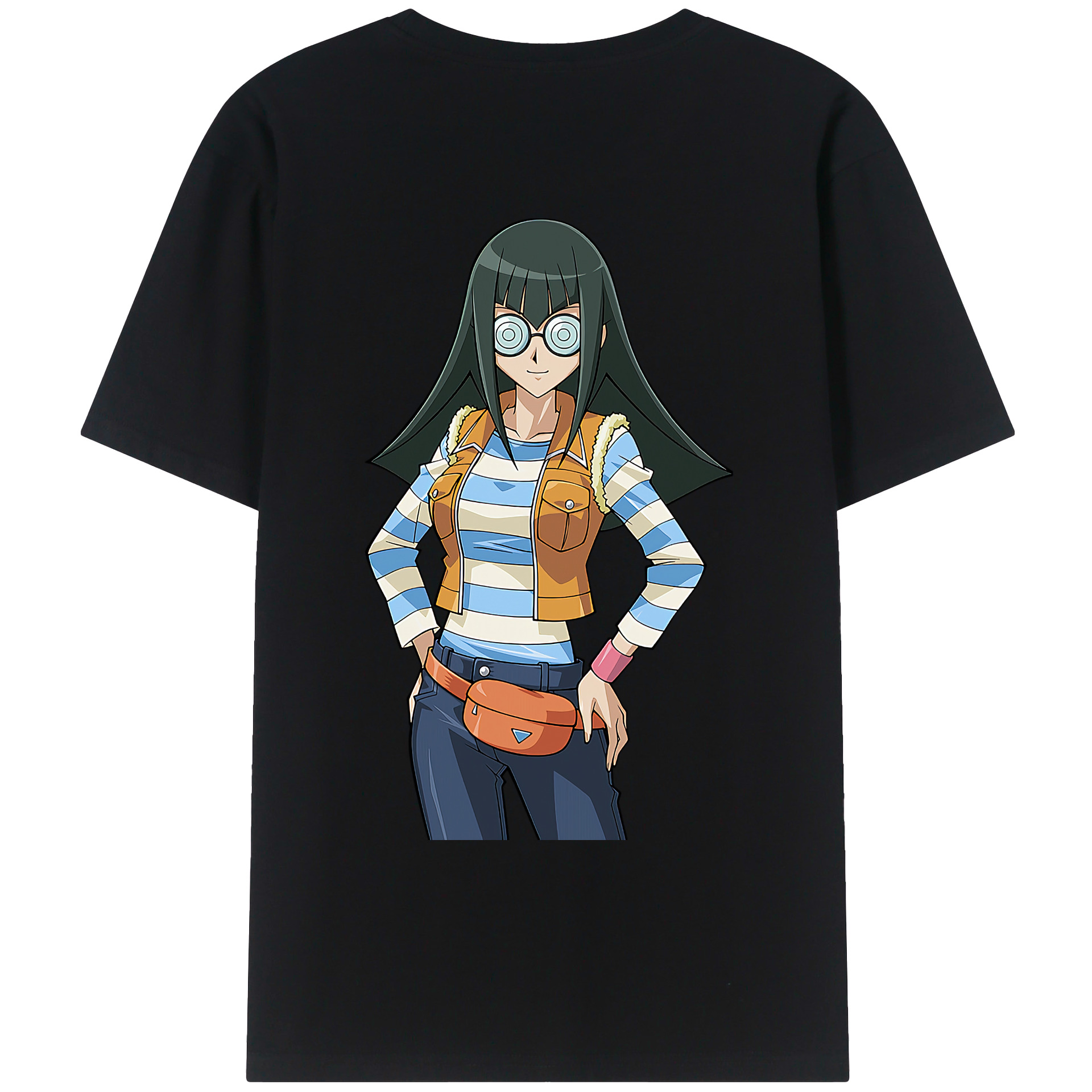 （画像用） 遊☆戯☆王 Yu-Gi-Oh! レディース半袖Tシャツ(バックプリント)