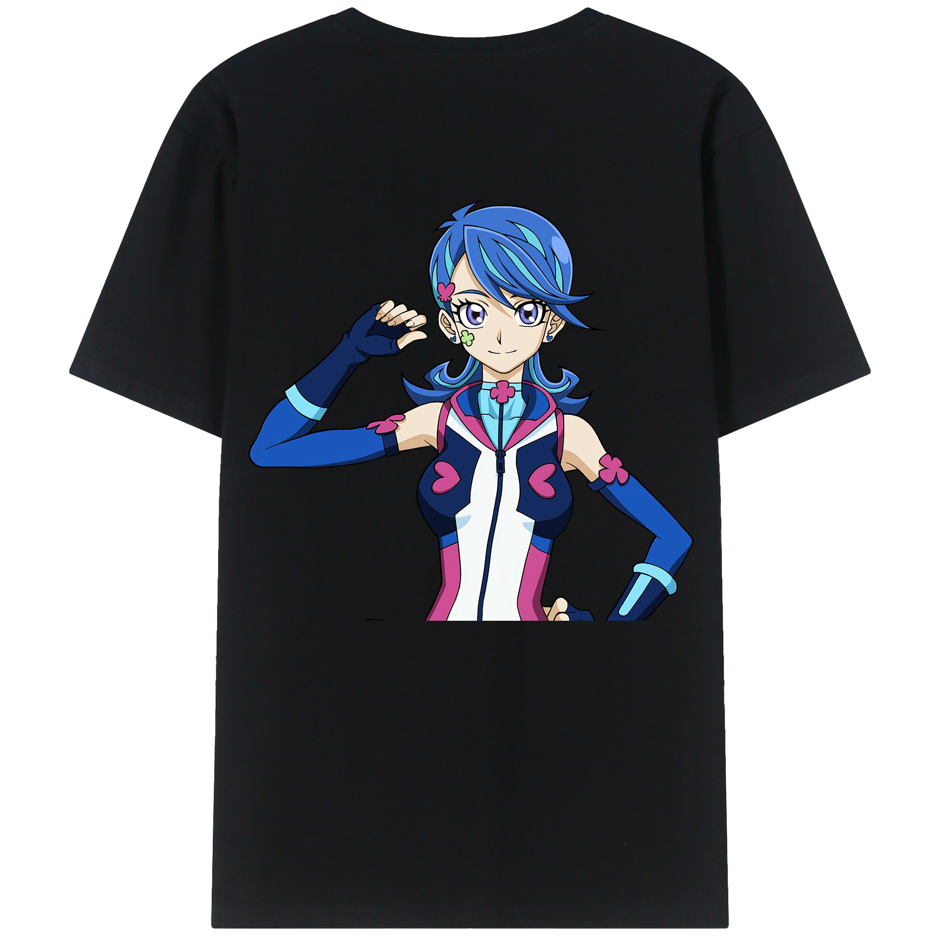 （画像用） 遊☆戯☆王 Yu-Gi-Oh! レディース半袖Tシャツ(バックプリント)