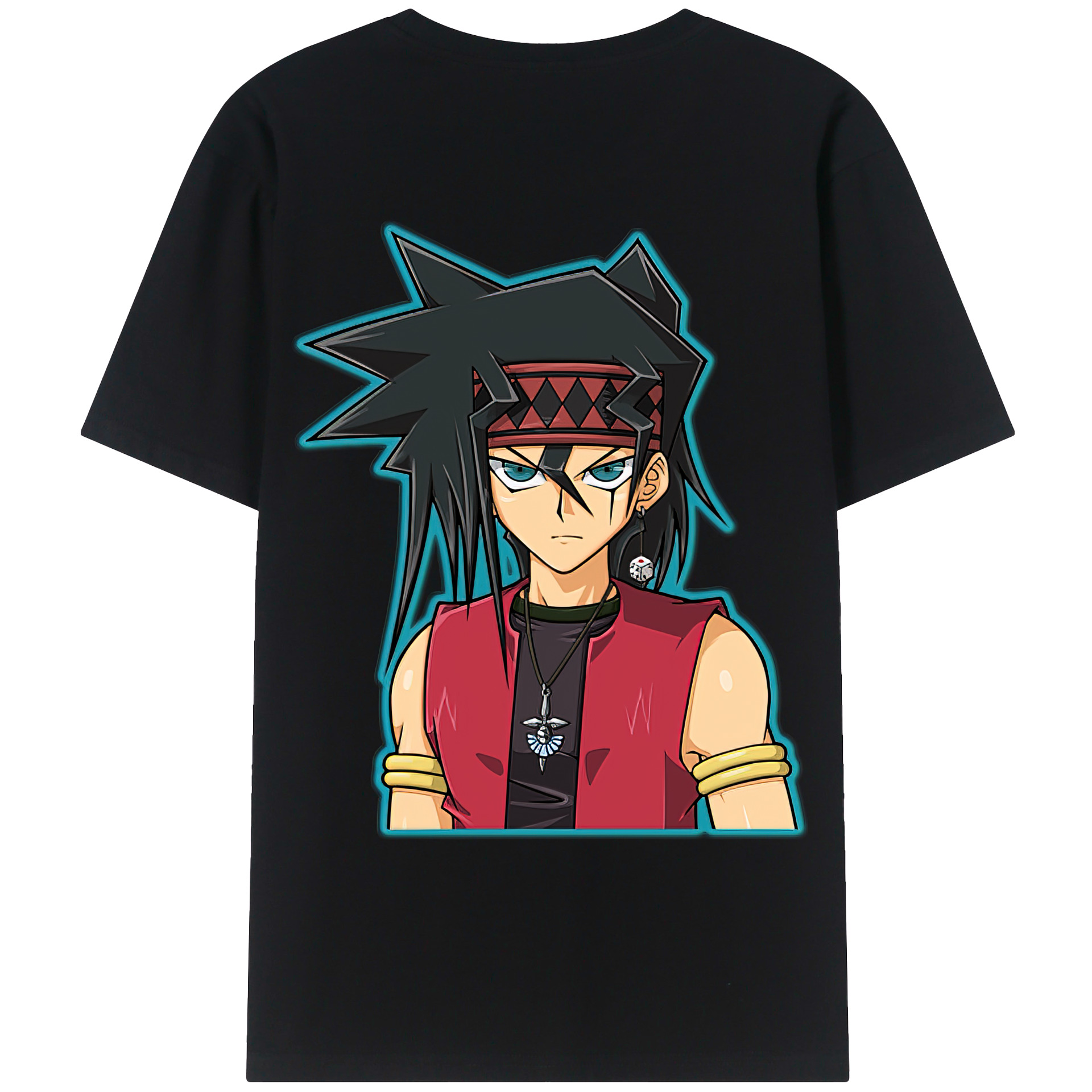 （画像用） 遊☆戯☆王 Yu-Gi-Oh! レディース半袖Tシャツ(バックプリント)