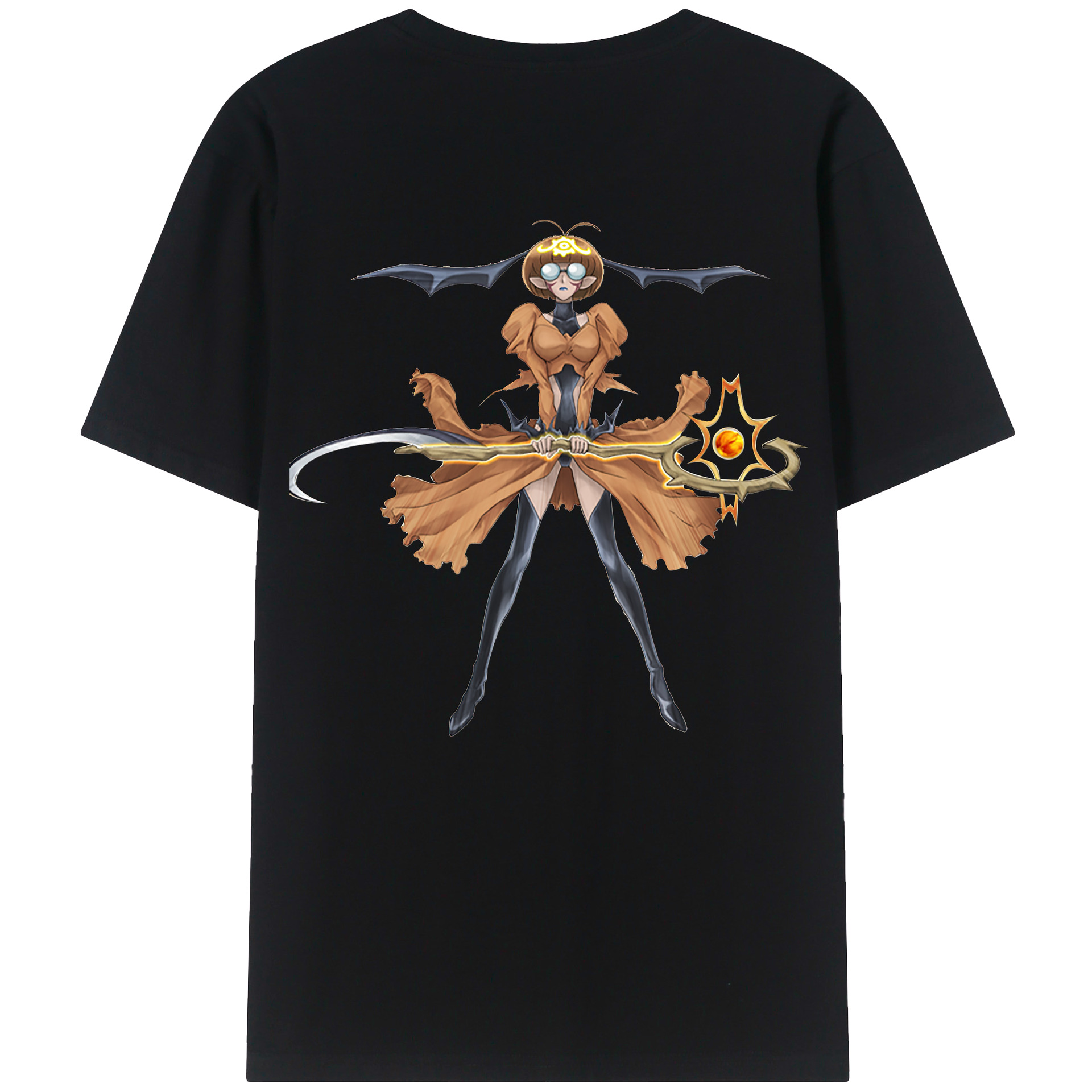 （画像用） 遊☆戯☆王 Yu-Gi-Oh! レディース半袖Tシャツ(バックプリント)