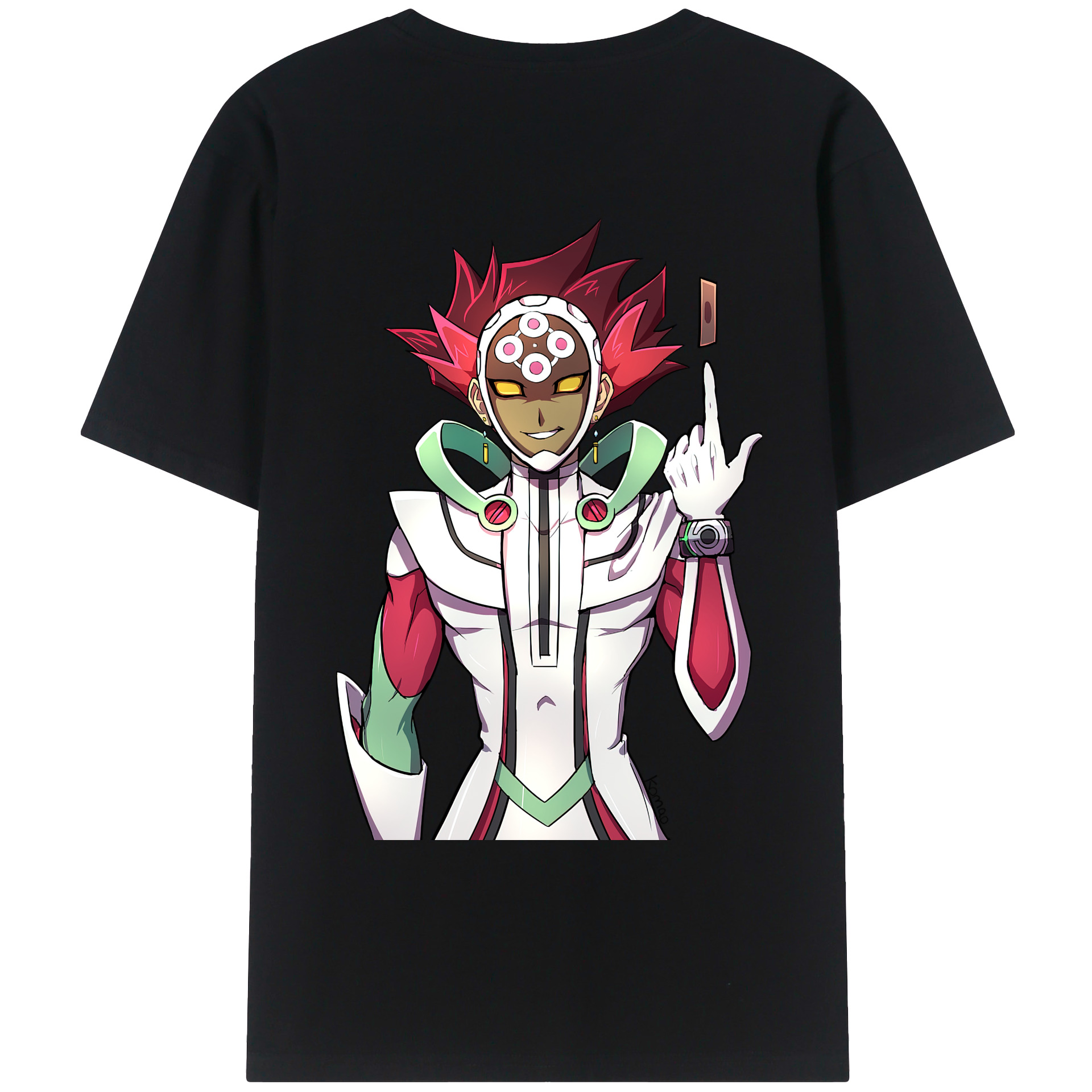 （画像用） 遊☆戯☆王 Yu-Gi-Oh! レディース半袖Tシャツ(バックプリント)