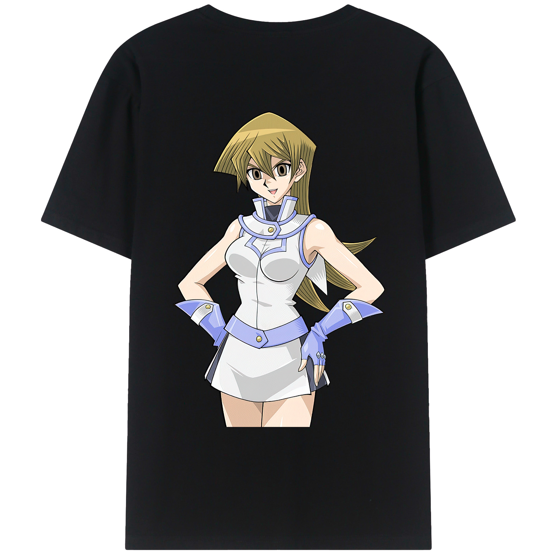 （画像用） 遊☆戯☆王 Yu-Gi-Oh! レディース半袖Tシャツ(バックプリント)