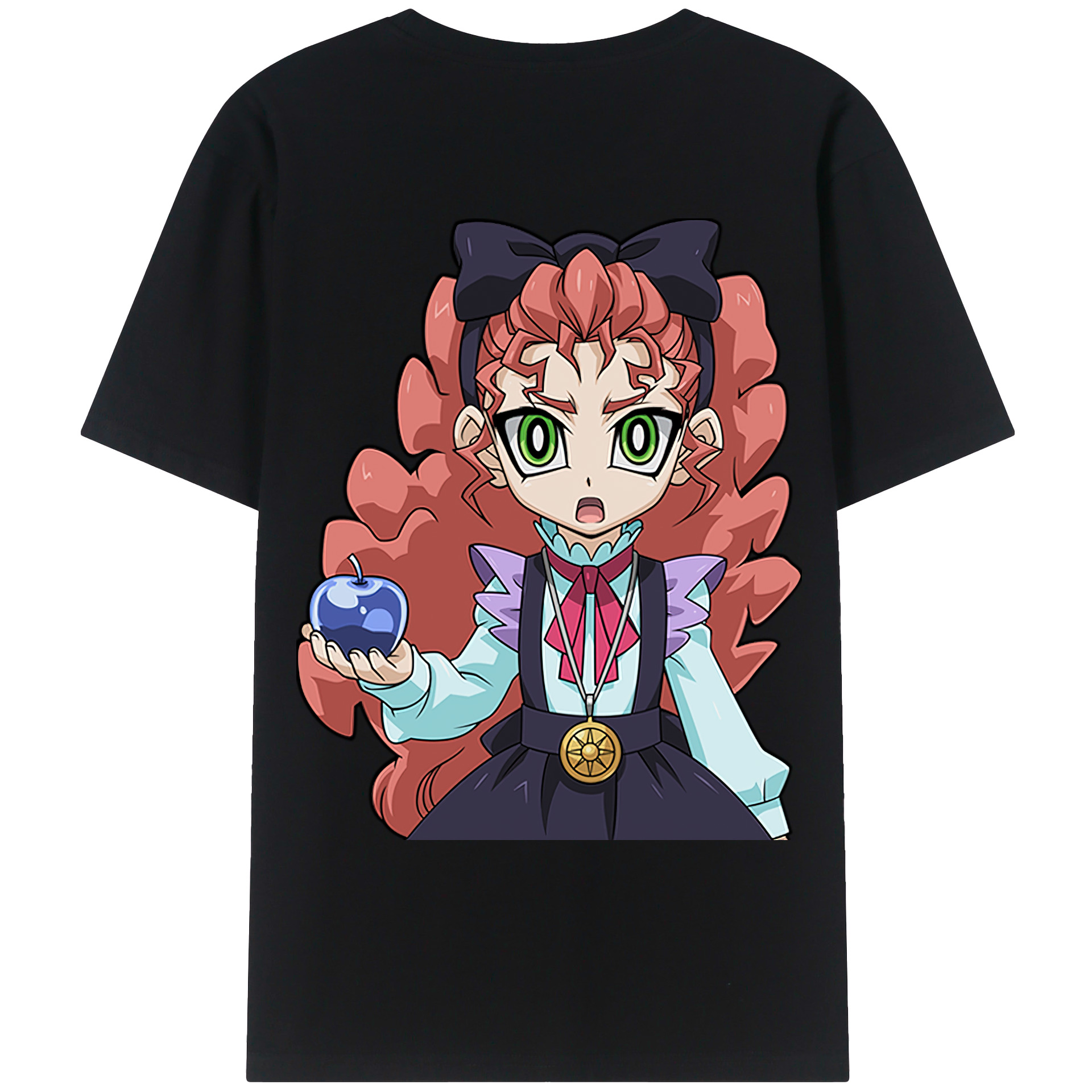（画像用） 遊☆戯☆王 Yu-Gi-Oh! レディース半袖Tシャツ(バックプリント)
