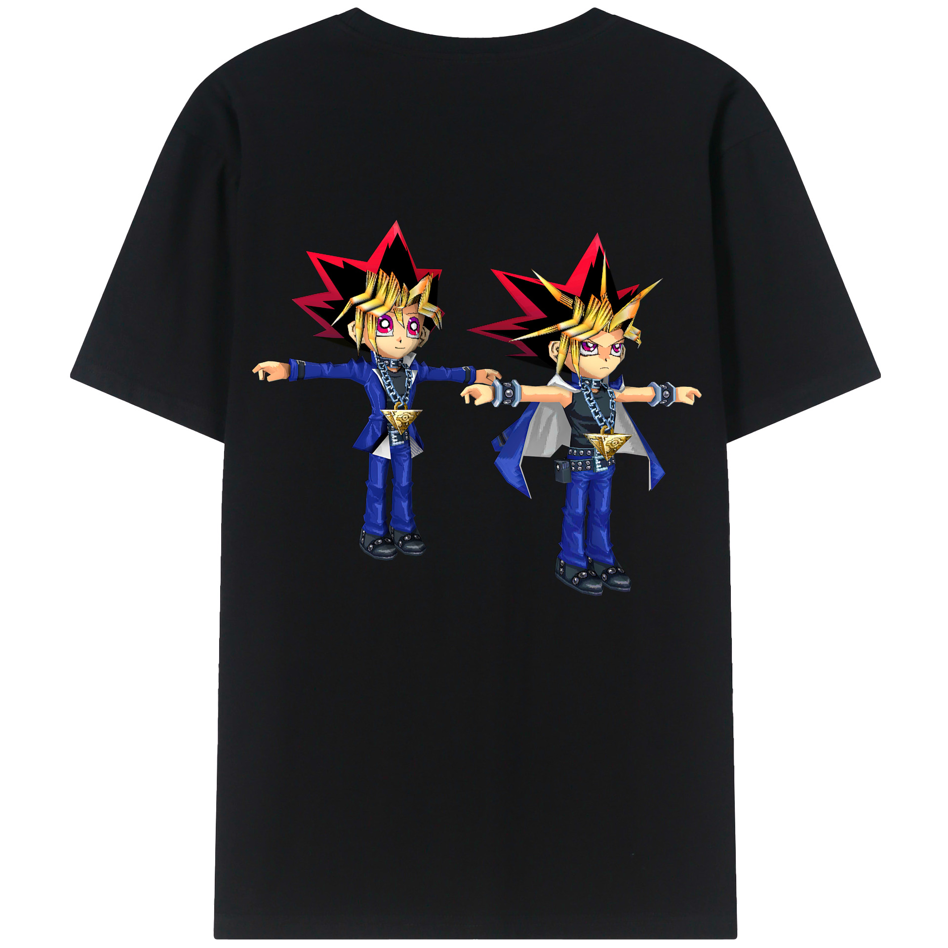 （画像用） 遊☆戯☆王 Yu-Gi-Oh! レディース半袖Tシャツ(バックプリント)