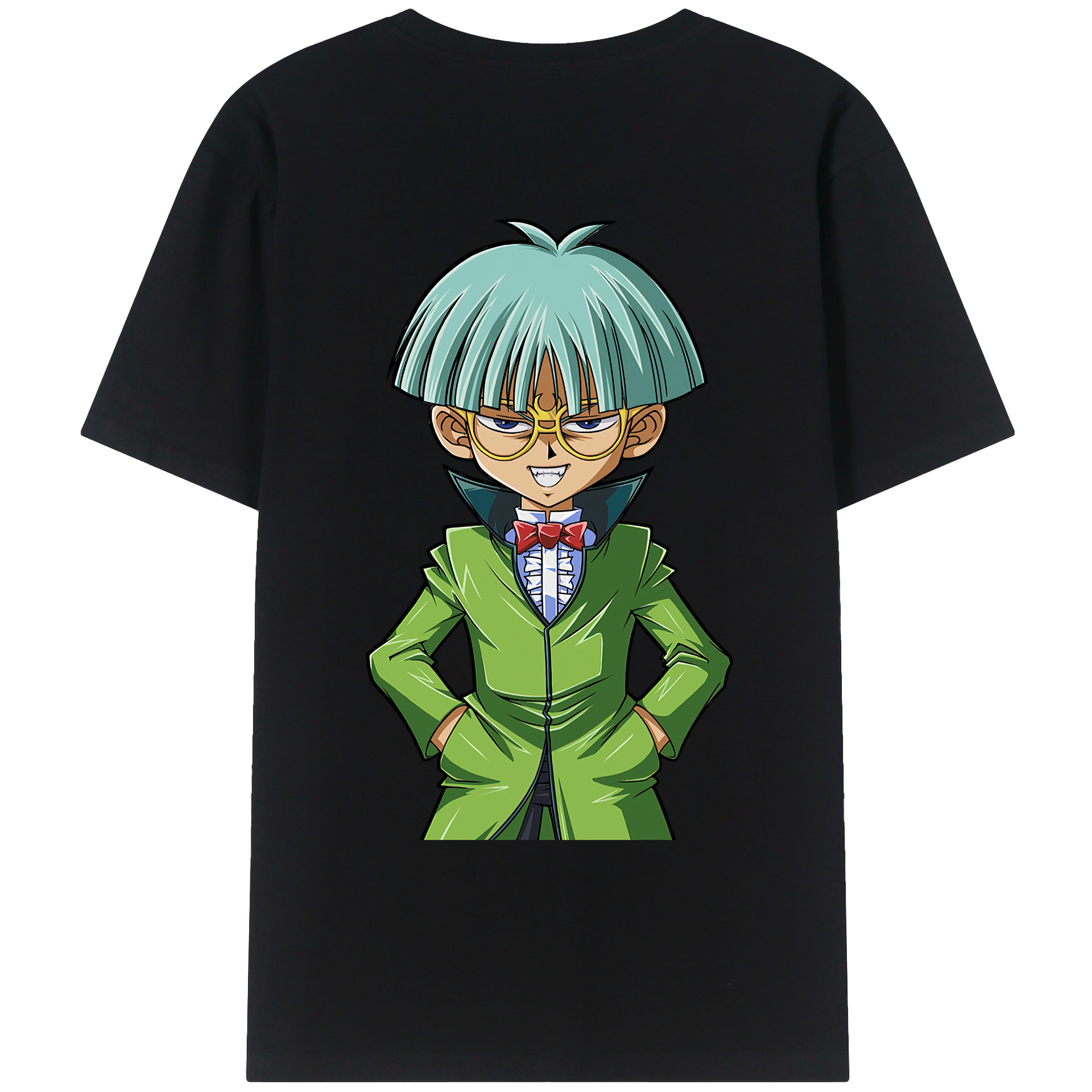 （画像用） 遊☆戯☆王 Yu-Gi-Oh! レディース半袖Tシャツ(バックプリント)