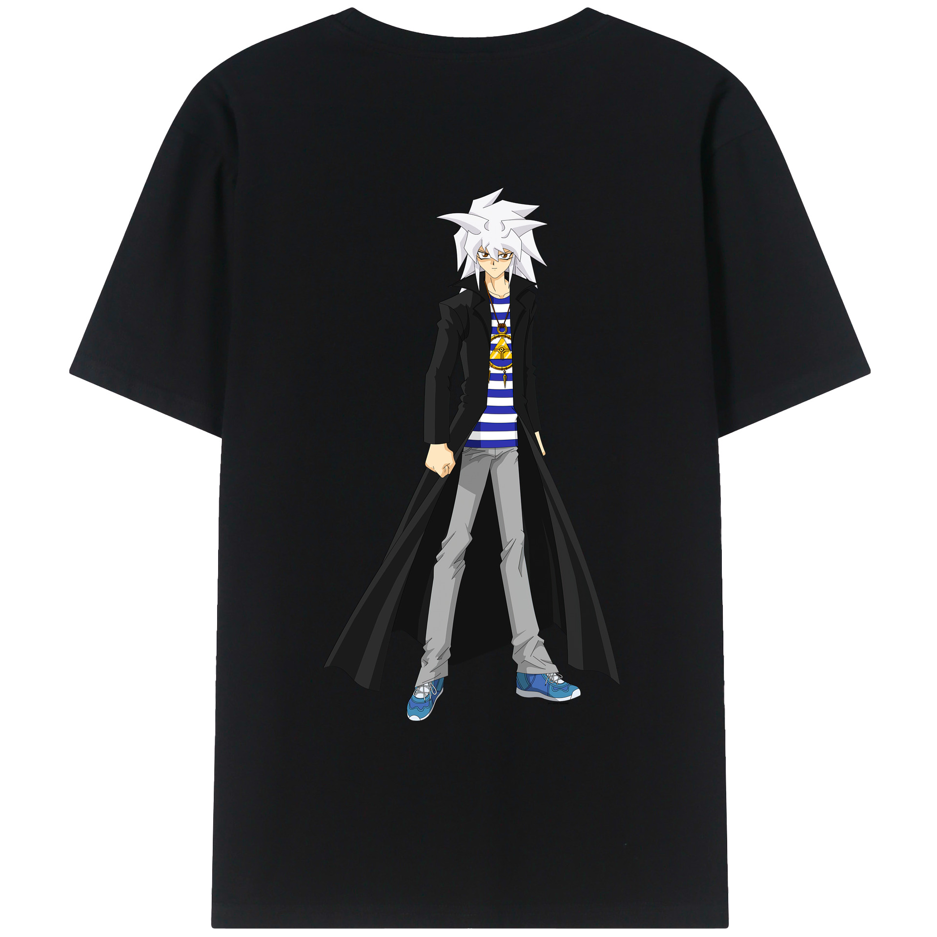 （画像用） 遊☆戯☆王 Yu-Gi-Oh! レディース半袖Tシャツ(バックプリント)