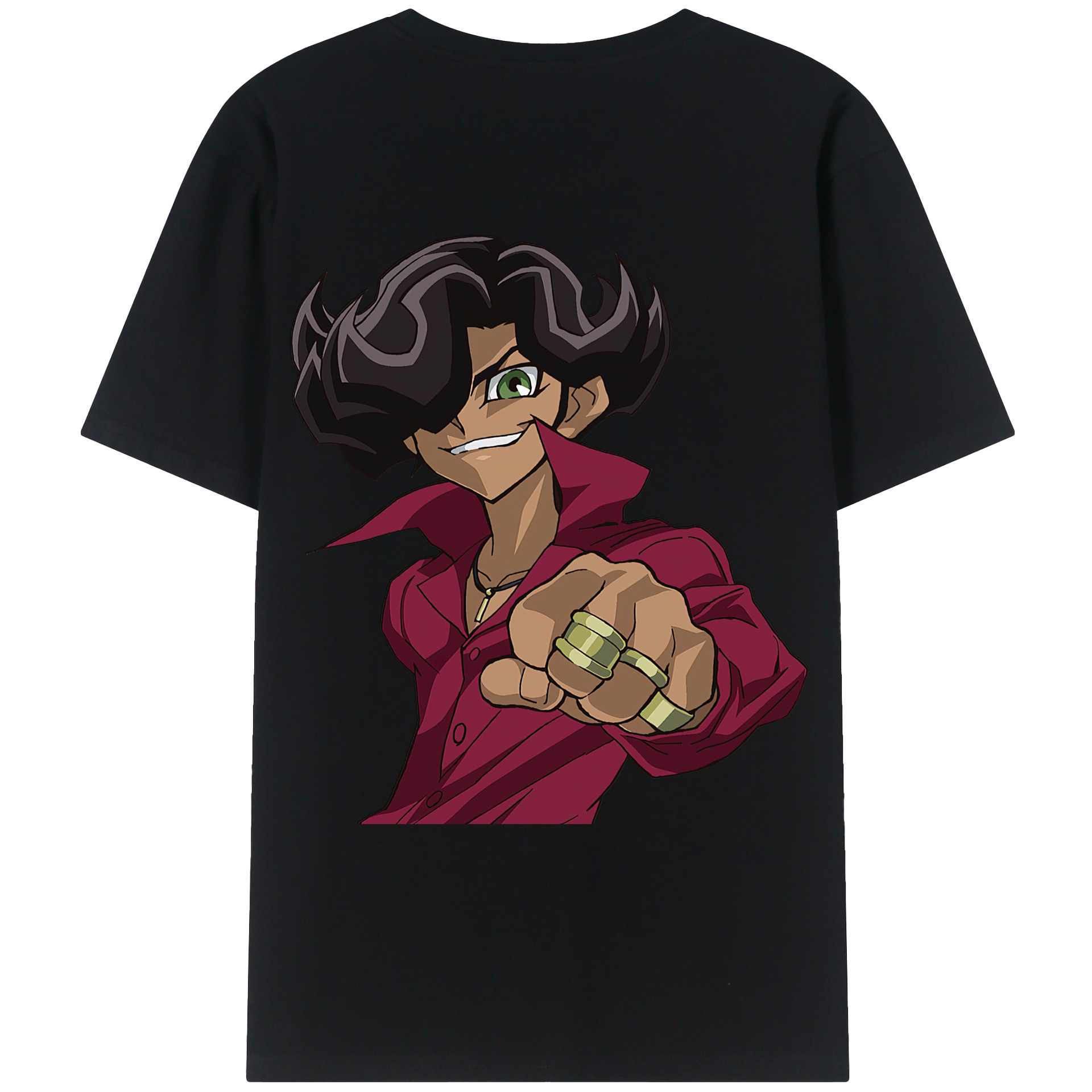 （画像用） 遊☆戯☆王 Yu-Gi-Oh! レディース半袖Tシャツ(バックプリント)