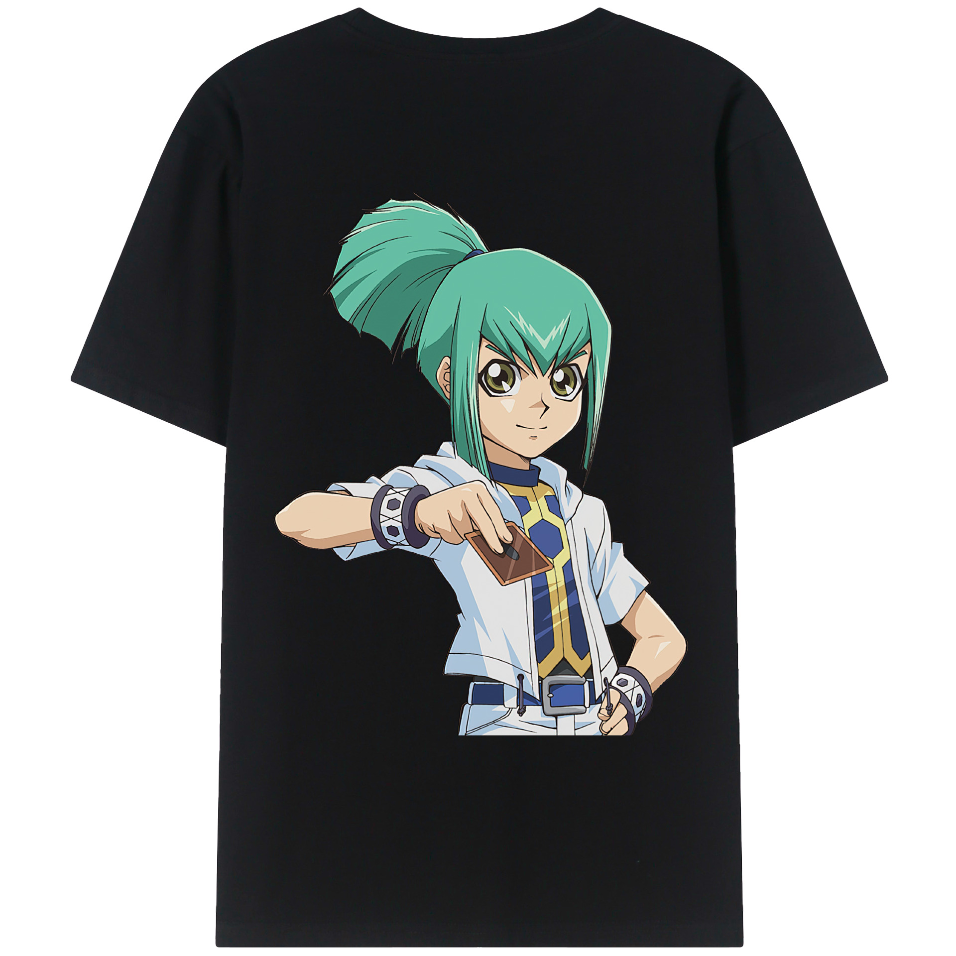 （画像用） 遊☆戯☆王 Yu-Gi-Oh! レディース半袖Tシャツ(バックプリント)