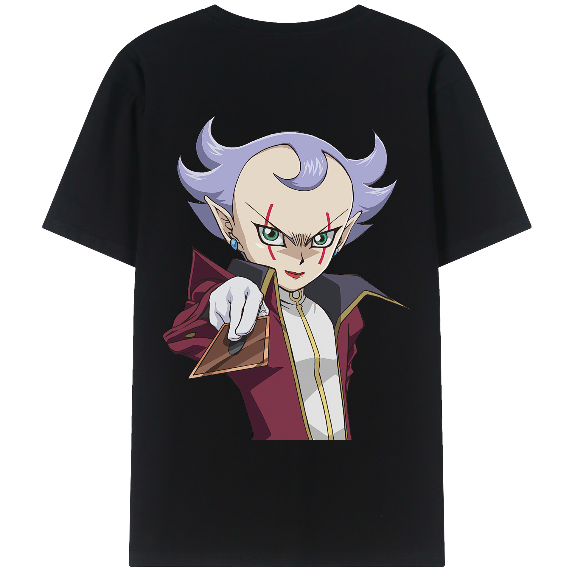（画像用） 遊☆戯☆王 Yu-Gi-Oh! レディース半袖Tシャツ(バックプリント)