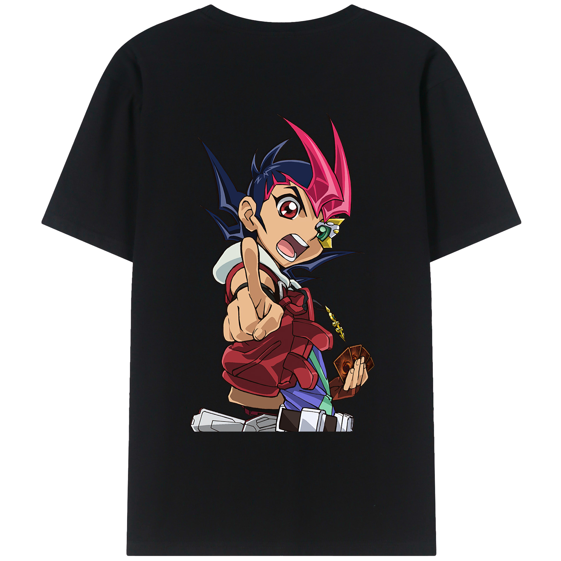 （画像用） 遊☆戯☆王 Yu-Gi-Oh! レディース半袖Tシャツ(バックプリント)