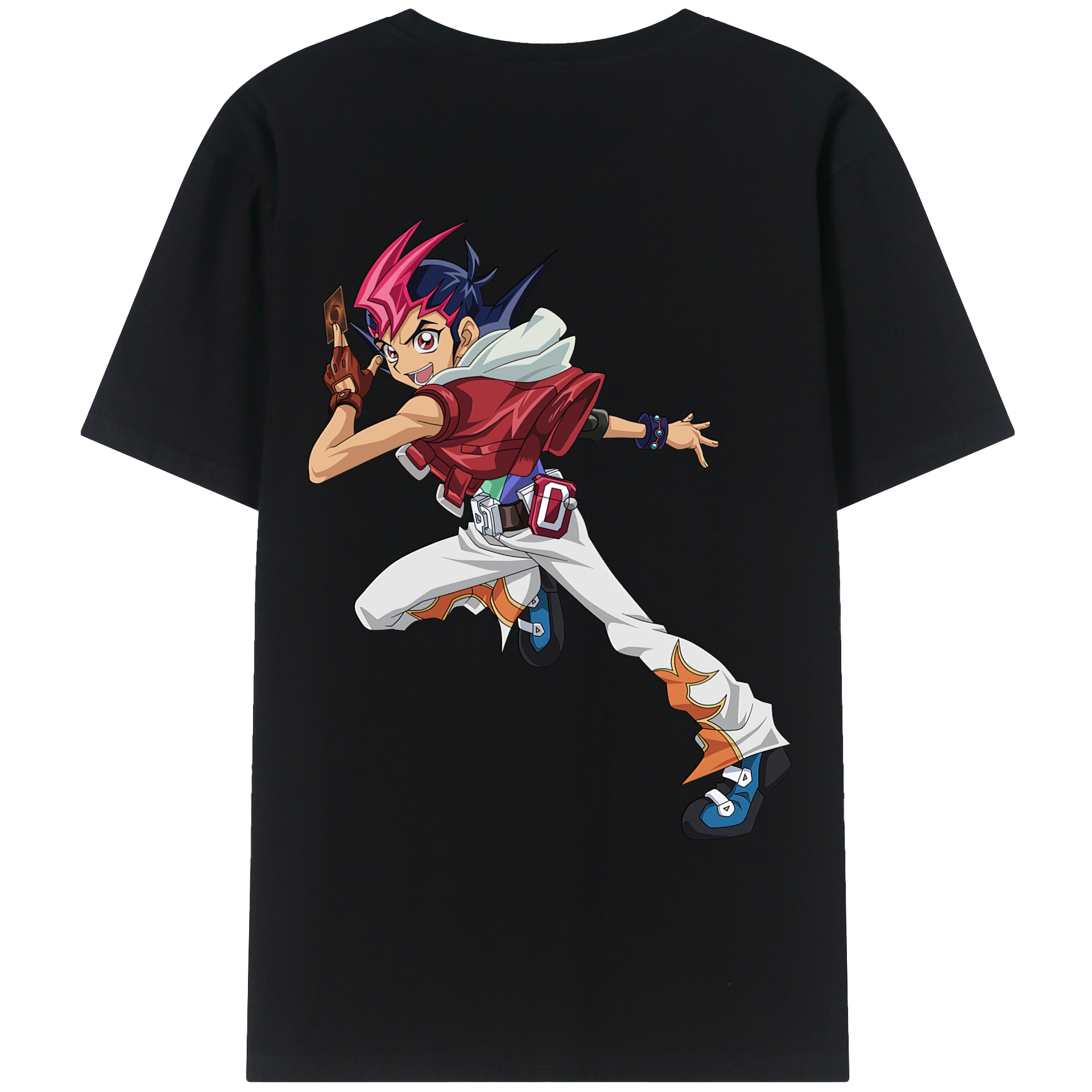 （画像用） 遊☆戯☆王 Yu-Gi-Oh! レディース半袖Tシャツ(バックプリント)