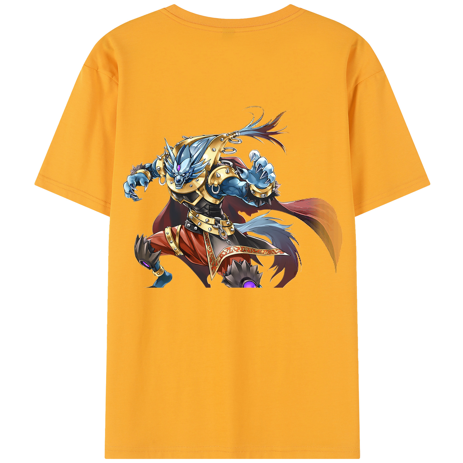 （画像用） 遊☆戯☆王 Yu-Gi-Oh! レディース半袖Tシャツ(バックプリント)