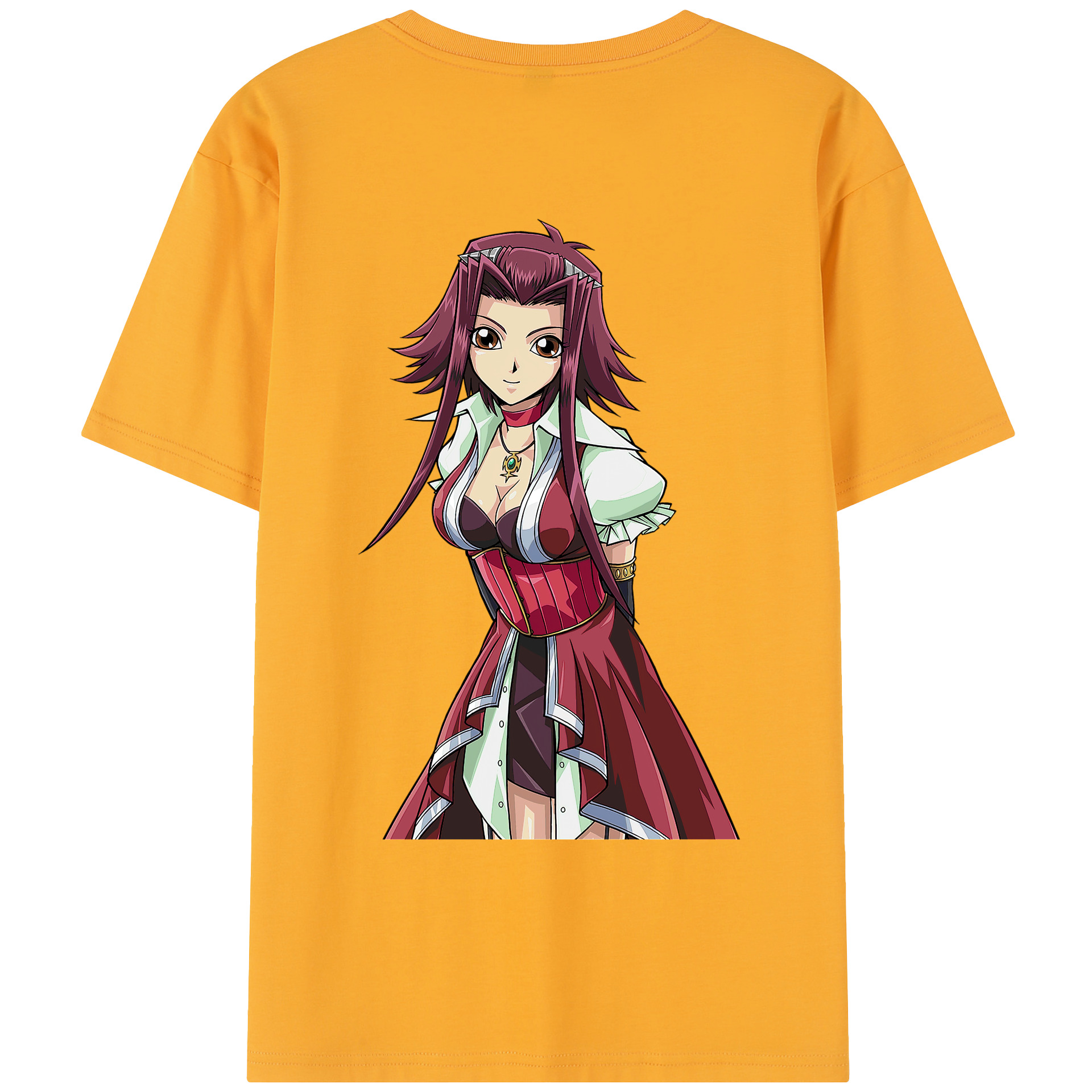 （画像用） 遊☆戯☆王 Yu-Gi-Oh! レディース半袖Tシャツ(バックプリント)