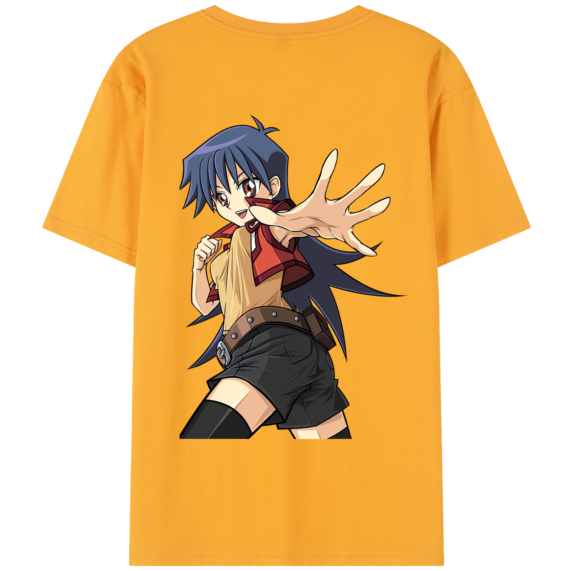 （画像用） 遊☆戯☆王 Yu-Gi-Oh! レディース半袖Tシャツ(バックプリント)