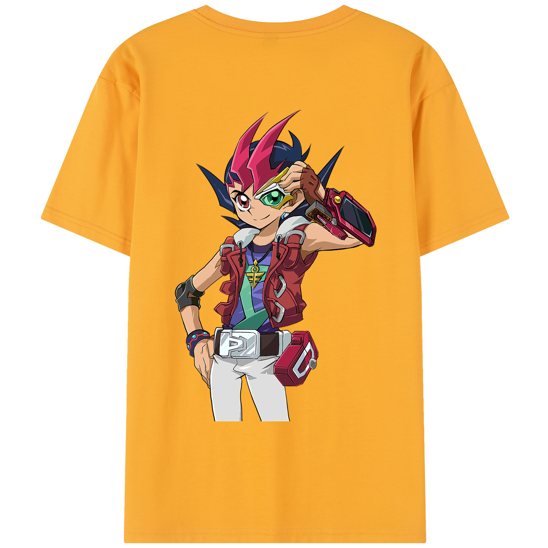（画像用） 遊☆戯☆王 Yu-Gi-Oh! レディース半袖Tシャツ(バックプリント)