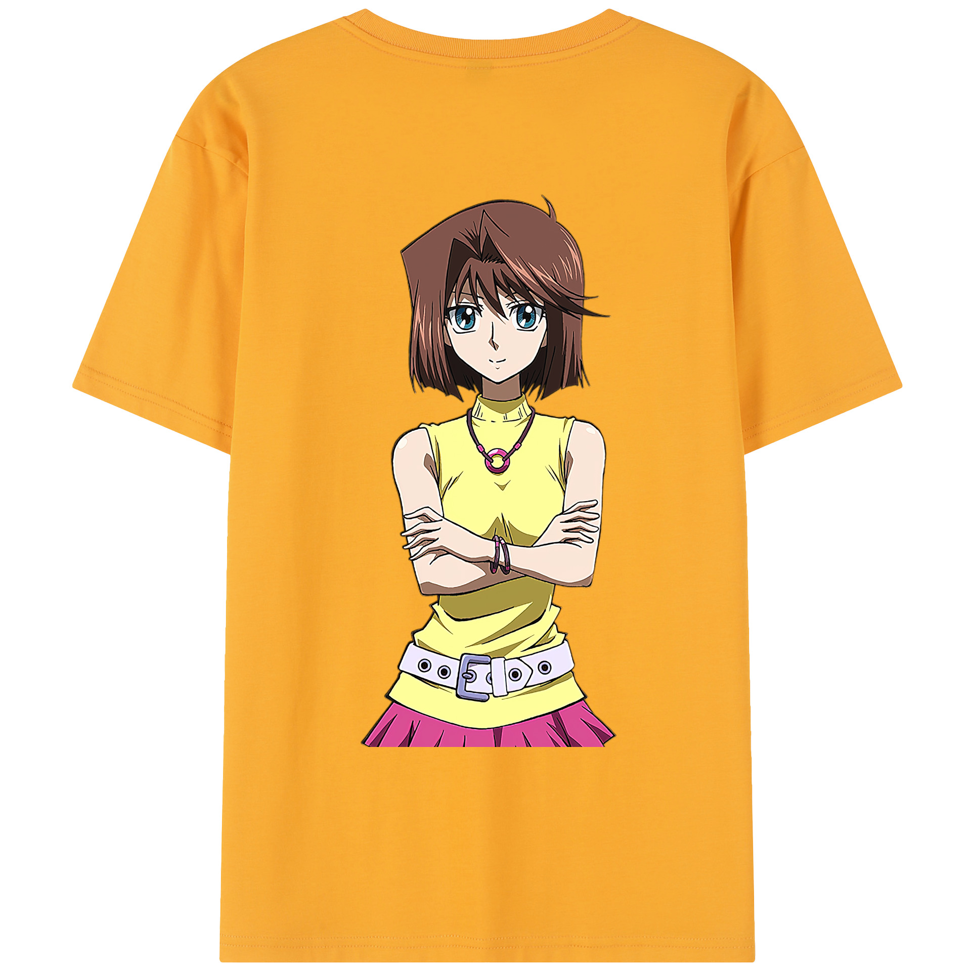 遊☆戯☆王 Yu-Gi-Oh! レディース半袖Tシャツ(バックプリント)