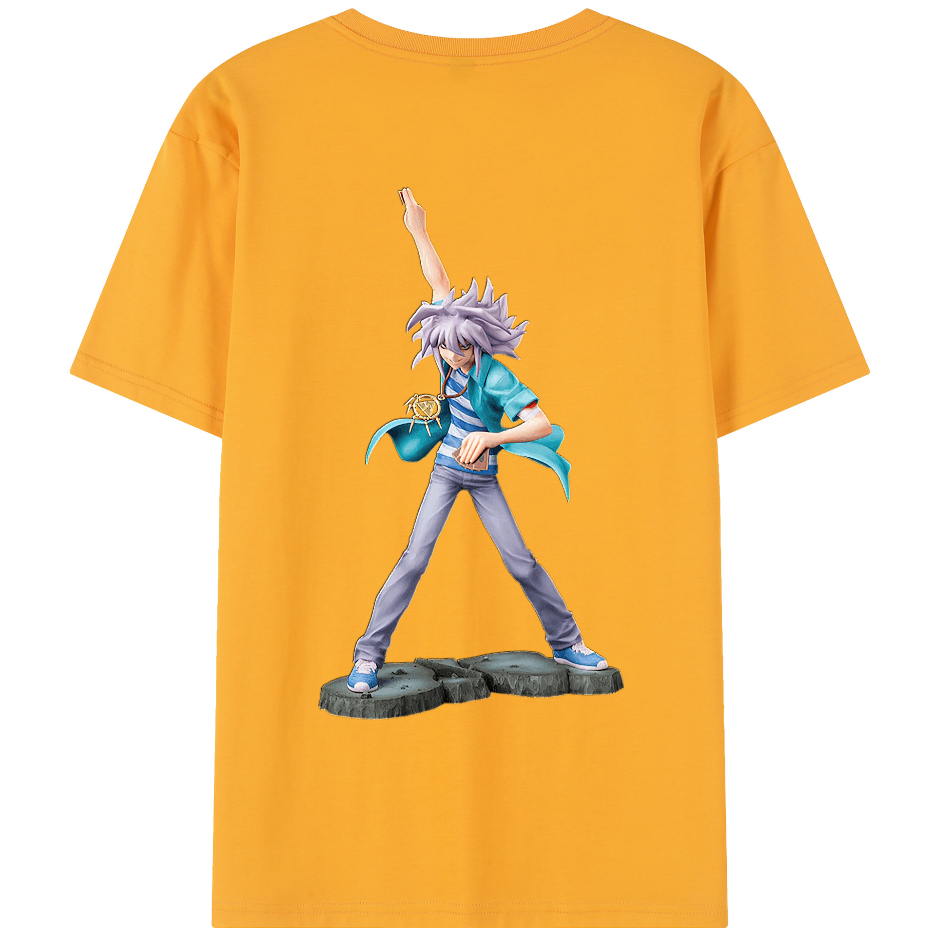 （画像用） 遊☆戯☆王 Yu-Gi-Oh! レディース半袖Tシャツ(バックプリント)