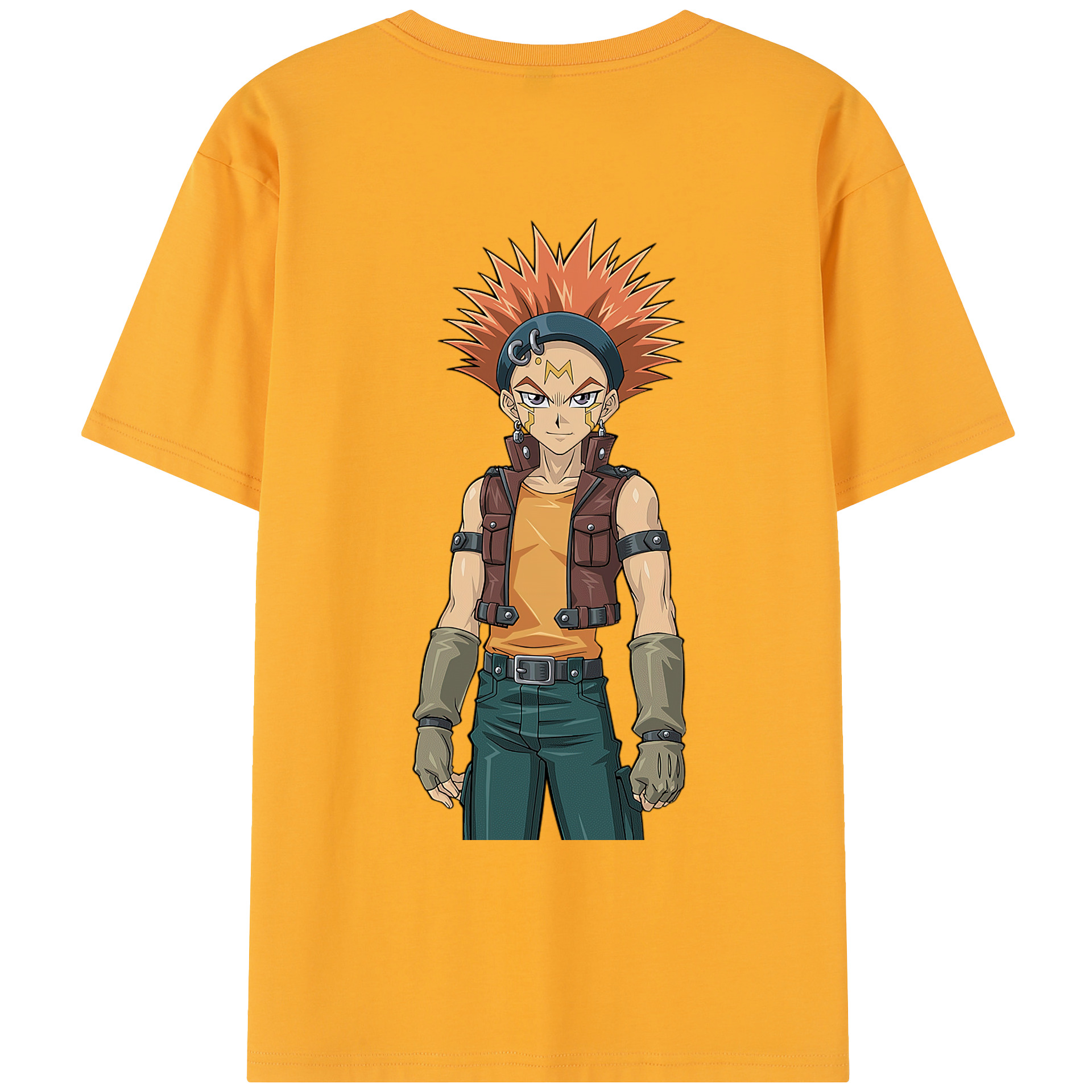 （画像用） 遊☆戯☆王 Yu-Gi-Oh! レディース半袖Tシャツ(バックプリント)