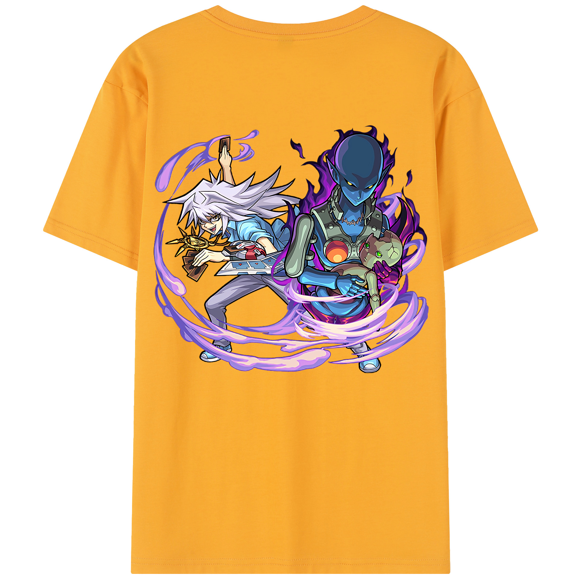 （画像用） 遊☆戯☆王 Yu-Gi-Oh! レディース半袖Tシャツ(バックプリント)
