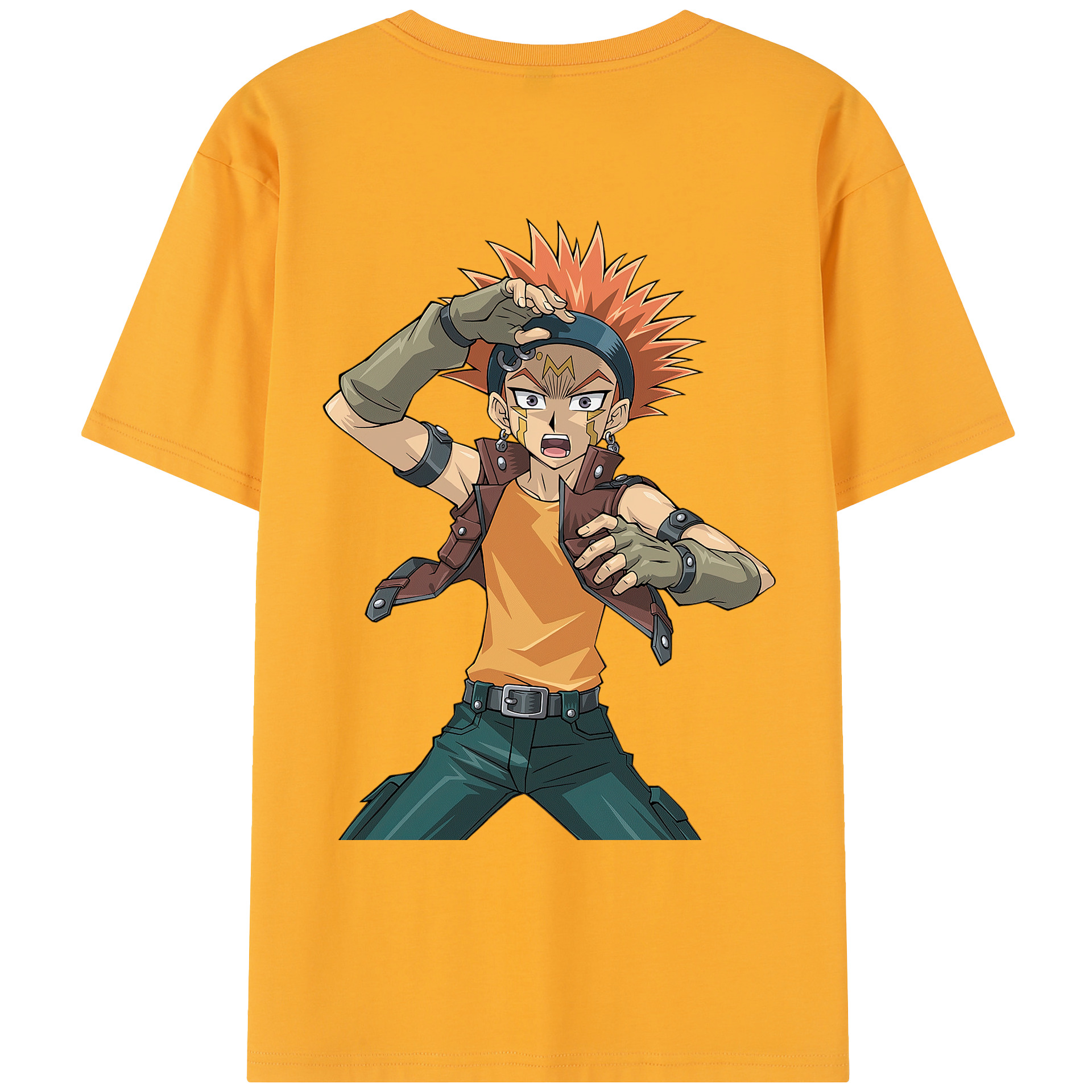 （画像用） 遊☆戯☆王 Yu-Gi-Oh! レディース半袖Tシャツ(バックプリント)