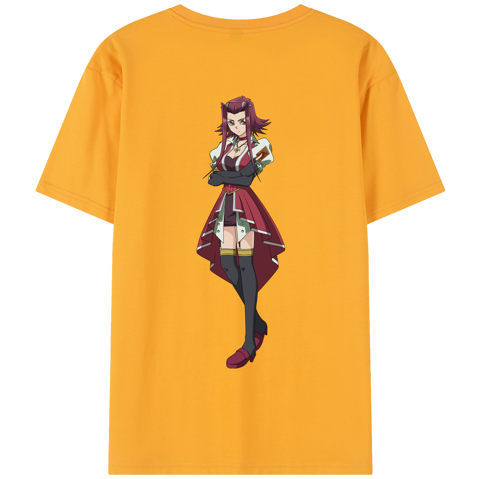 （画像用） 遊☆戯☆王 Yu-Gi-Oh! レディース半袖Tシャツ(バックプリント)