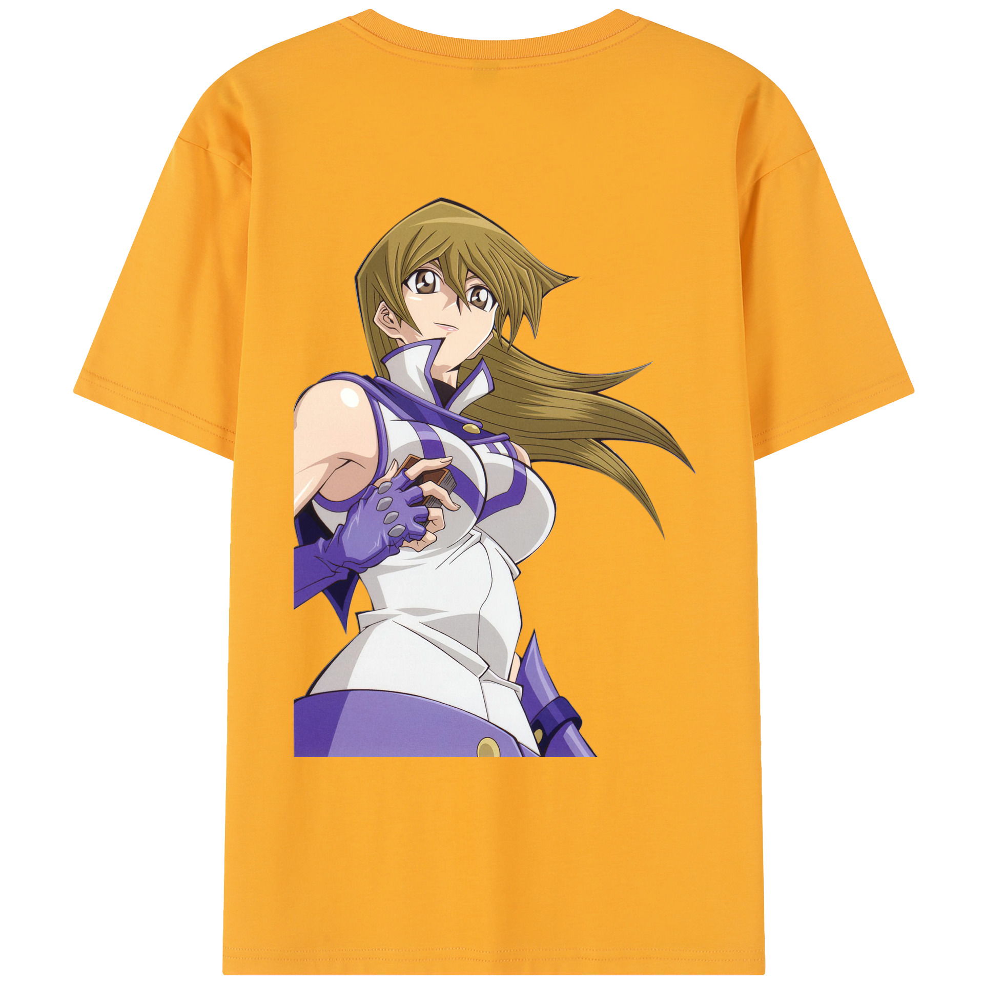（画像用） 遊☆戯☆王 Yu-Gi-Oh! レディース半袖Tシャツ(バックプリント)