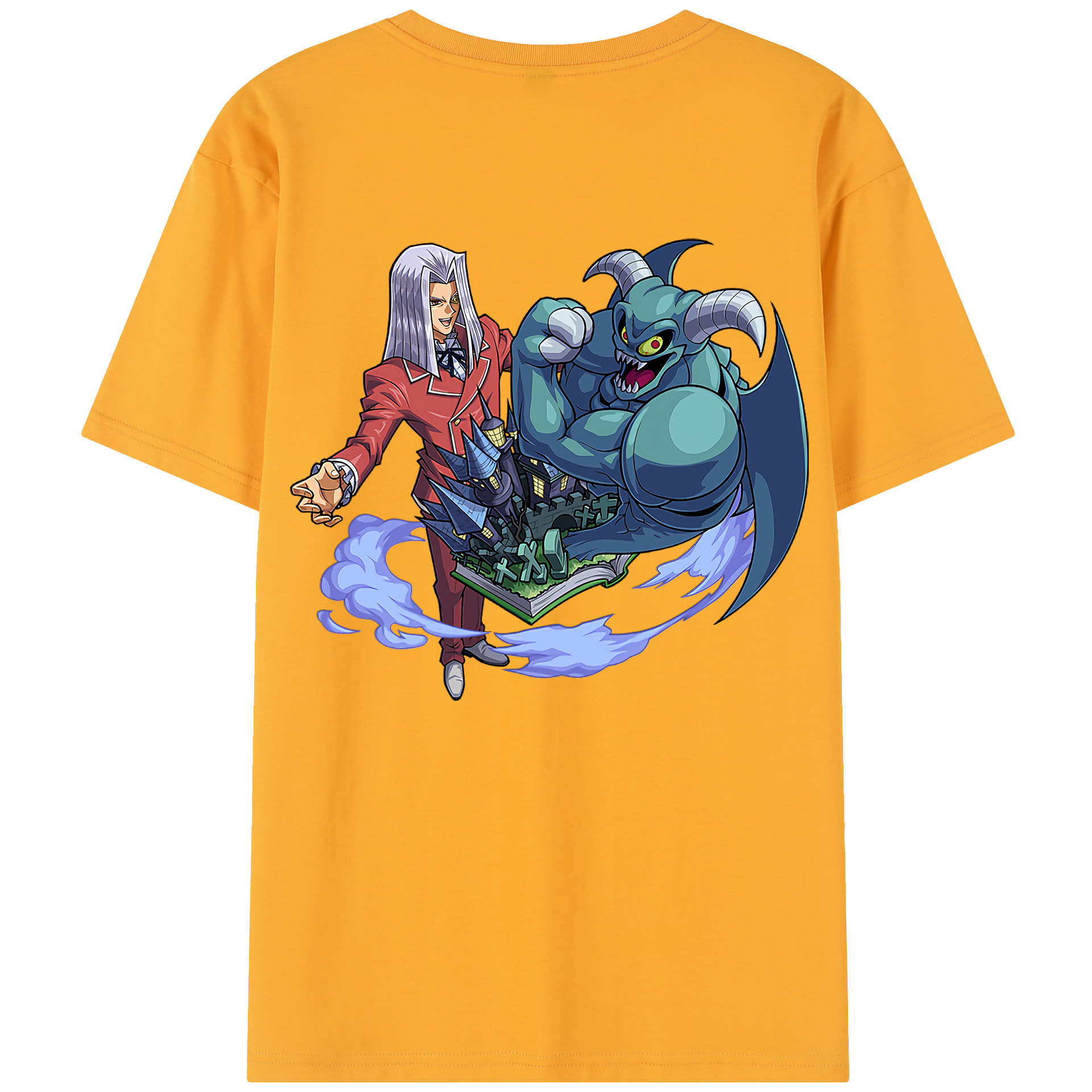 （画像用） 遊☆戯☆王 Yu-Gi-Oh! レディース半袖Tシャツ(バックプリント)