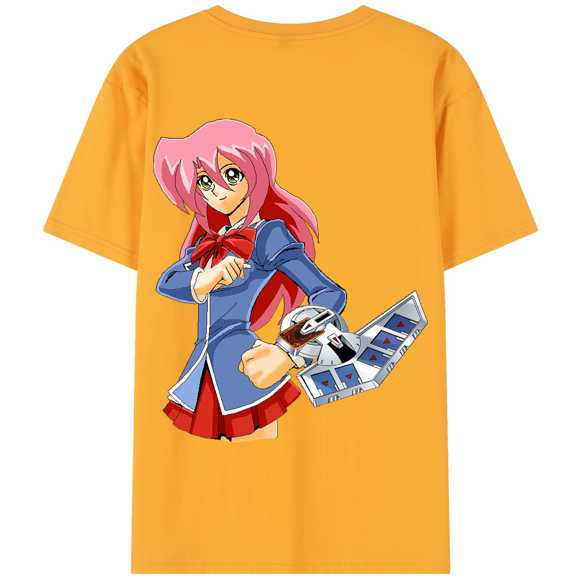 （画像用） 遊☆戯☆王 Yu-Gi-Oh! レディース半袖Tシャツ(バックプリント)