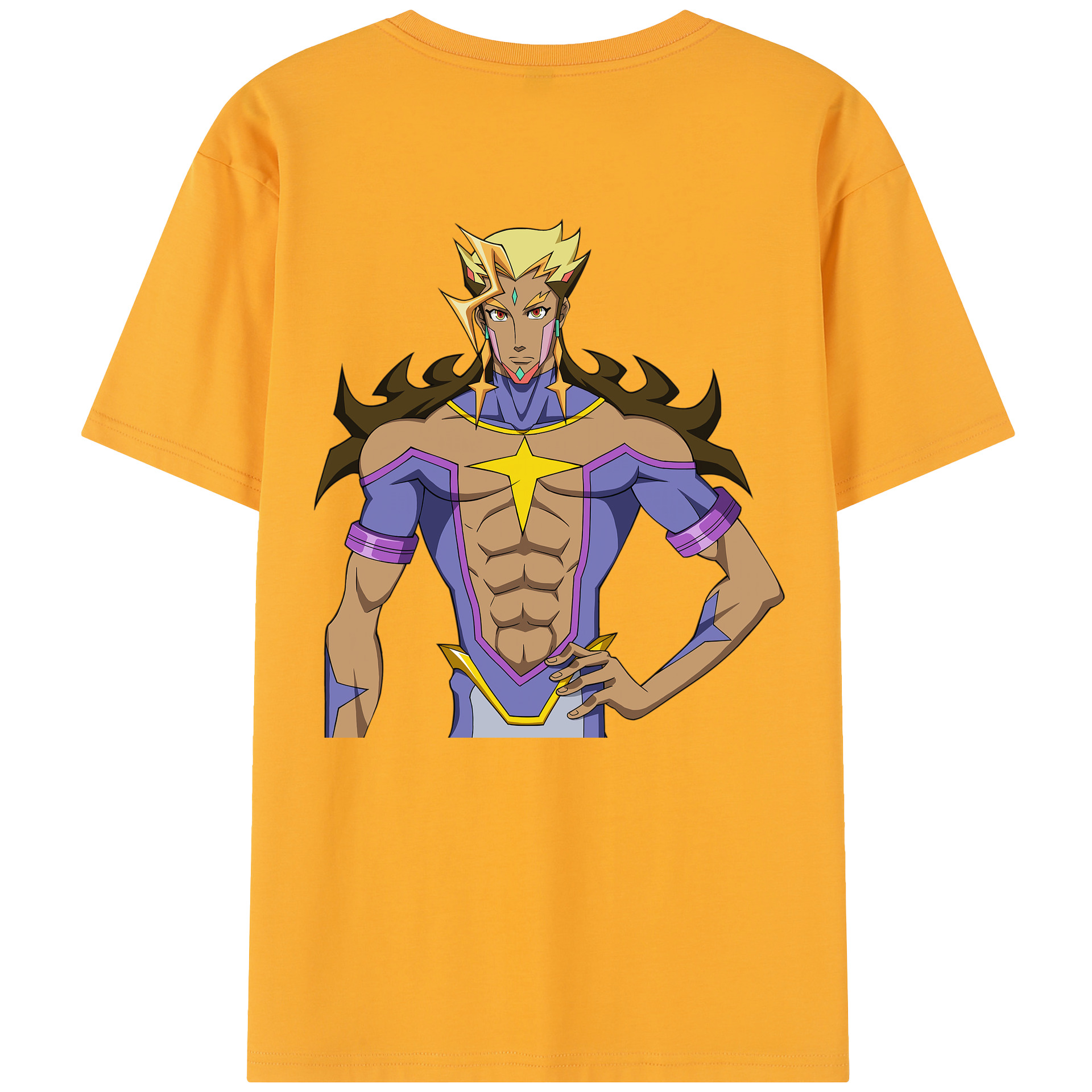 （画像用） 遊☆戯☆王 Yu-Gi-Oh! レディース半袖Tシャツ(バックプリント)