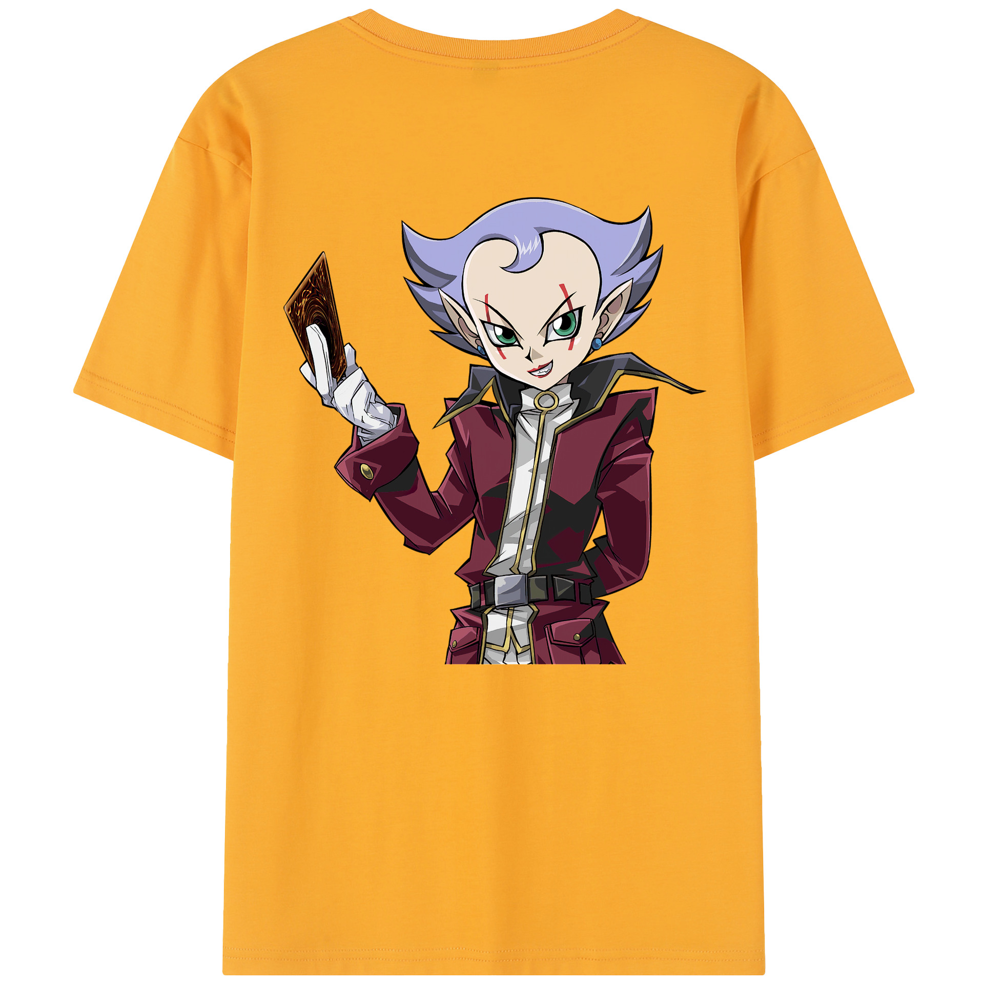 （画像用） 遊☆戯☆王 Yu-Gi-Oh! レディース半袖Tシャツ(バックプリント)