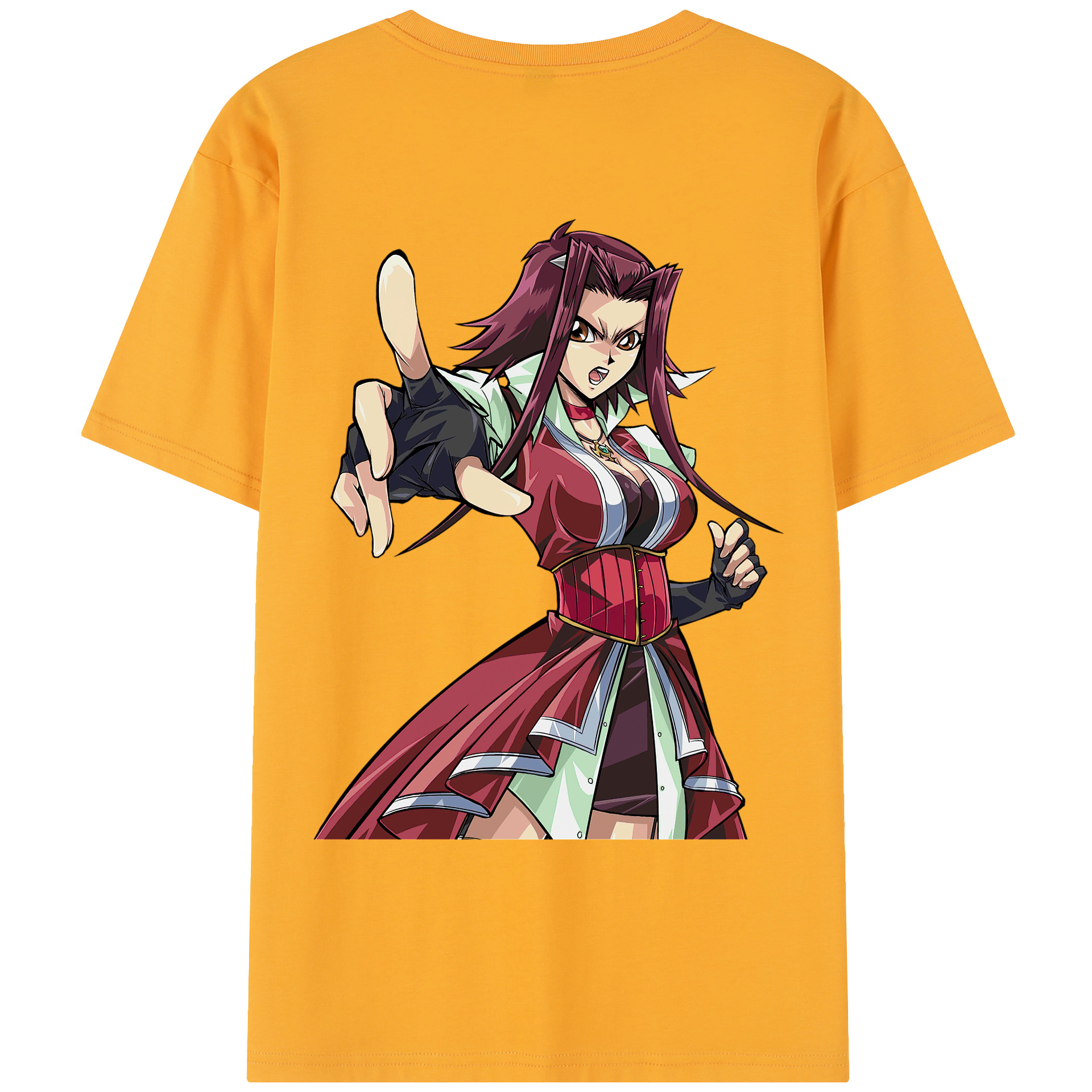 （画像用） 遊☆戯☆王 Yu-Gi-Oh! レディース半袖Tシャツ(バックプリント)