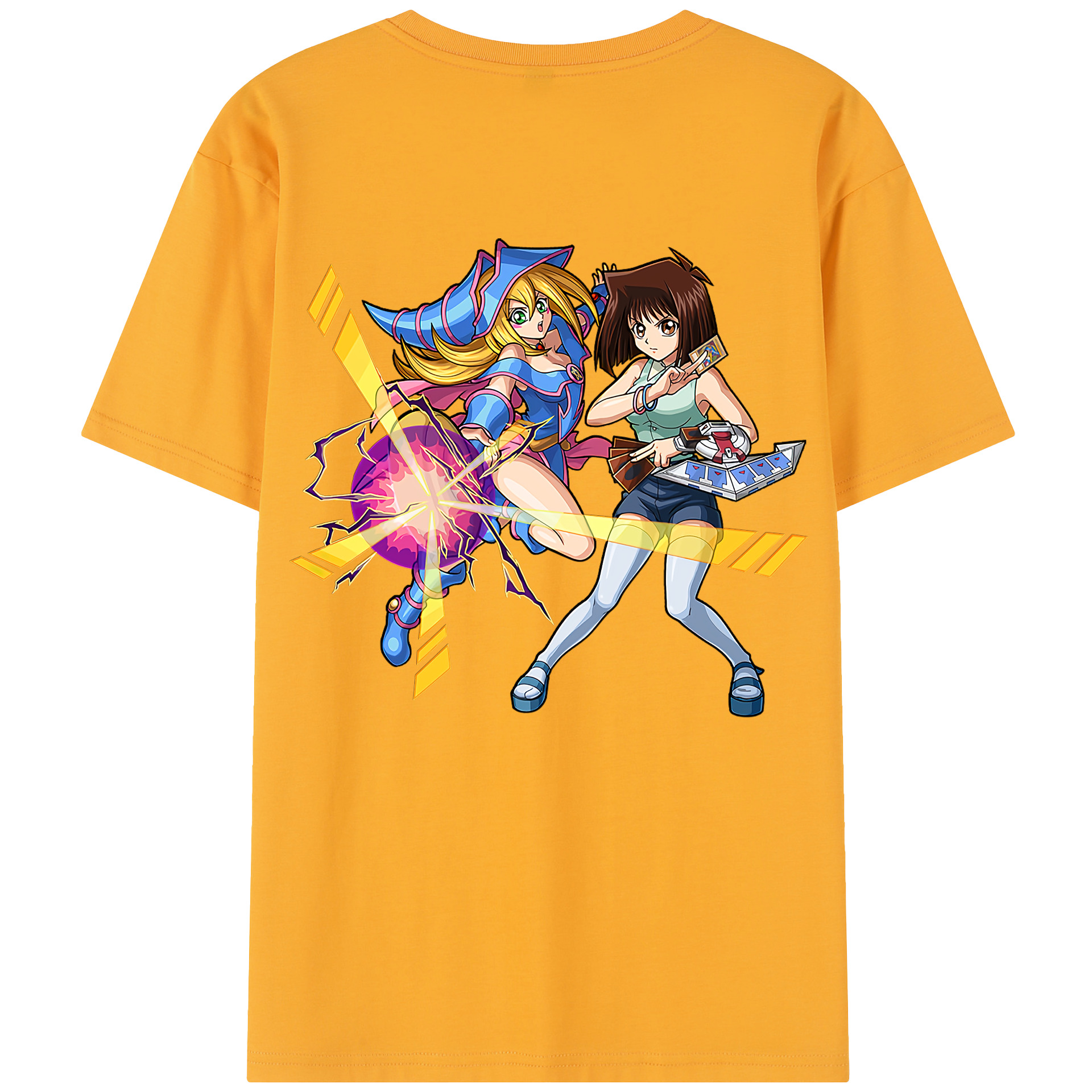 （画像用） 遊☆戯☆王 Yu-Gi-Oh! レディース半袖Tシャツ(バックプリント)